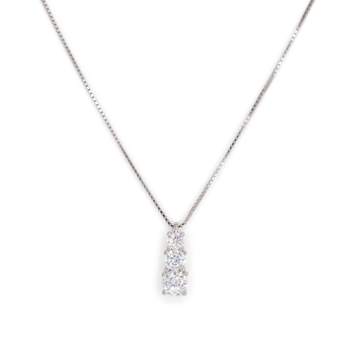 Collana Dilvdò pendente degradè in argento donna