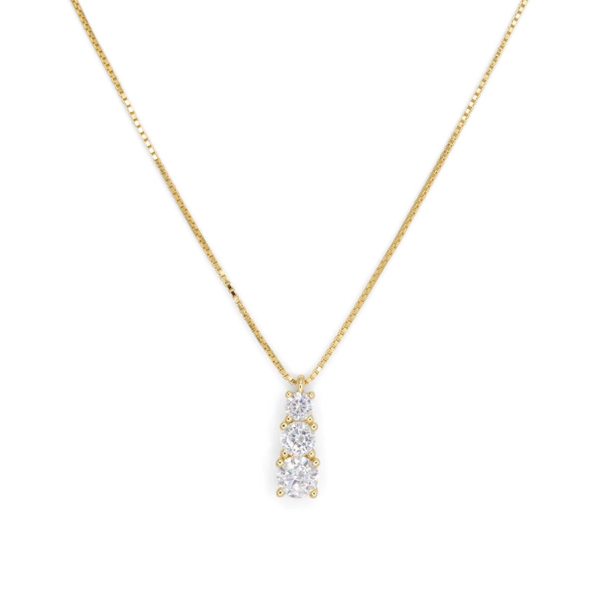 Collana Dilvdò pendente degradè in argento oro donna