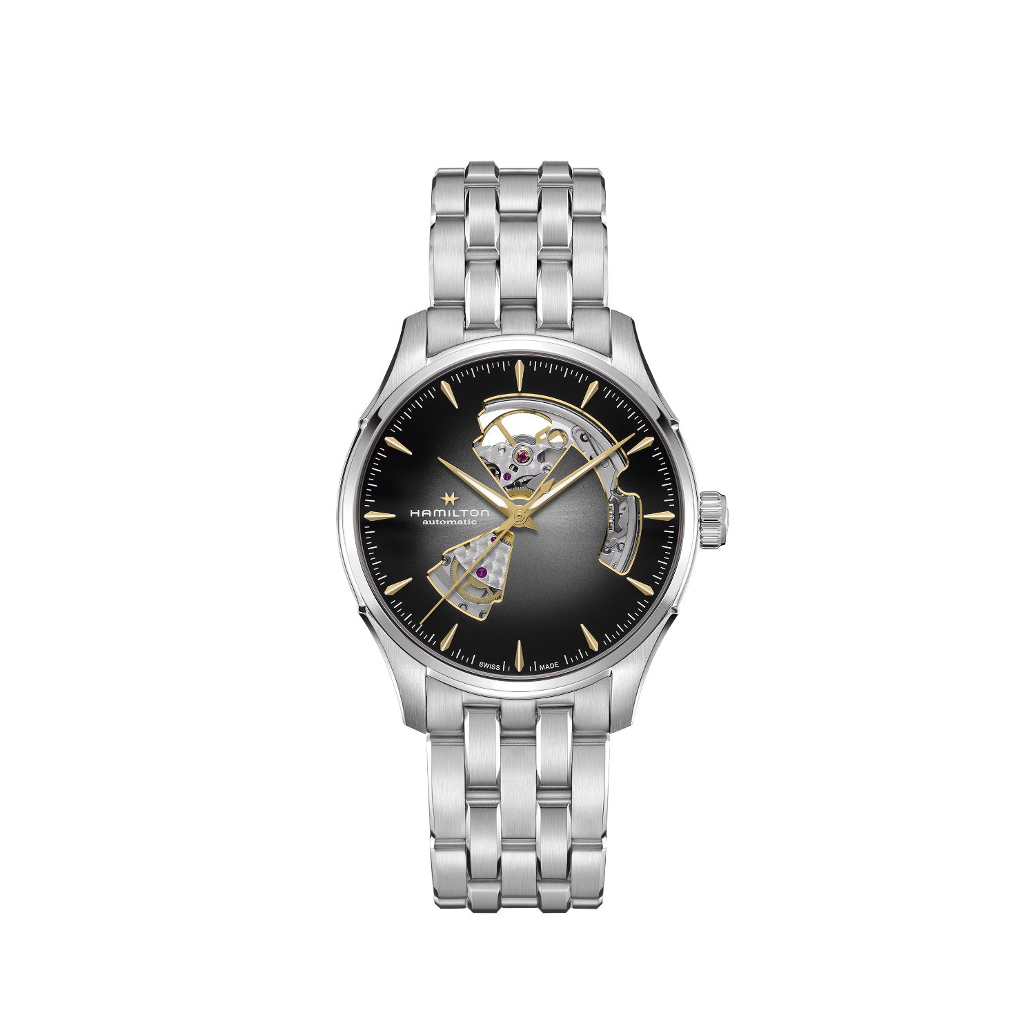 Hamilton - Orologio Jazzmaster Open Heart Auto 40mm Nero