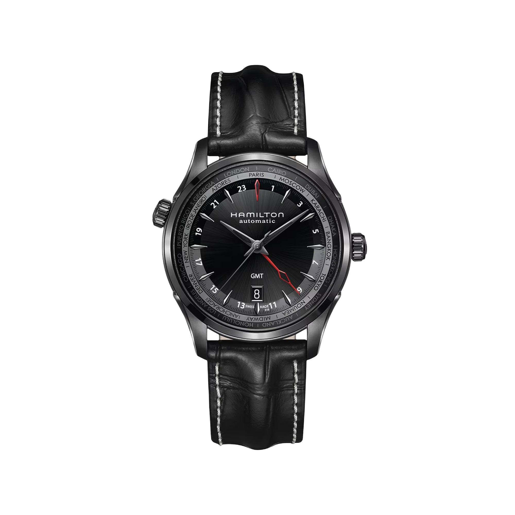 Hamilton - Jazzmaster GMT Full Black Limited Edition 42mm