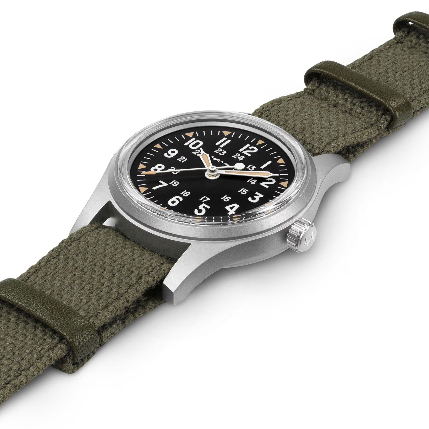 Hamilton - Orologio Khaki Field Mechanical 36mm Nero