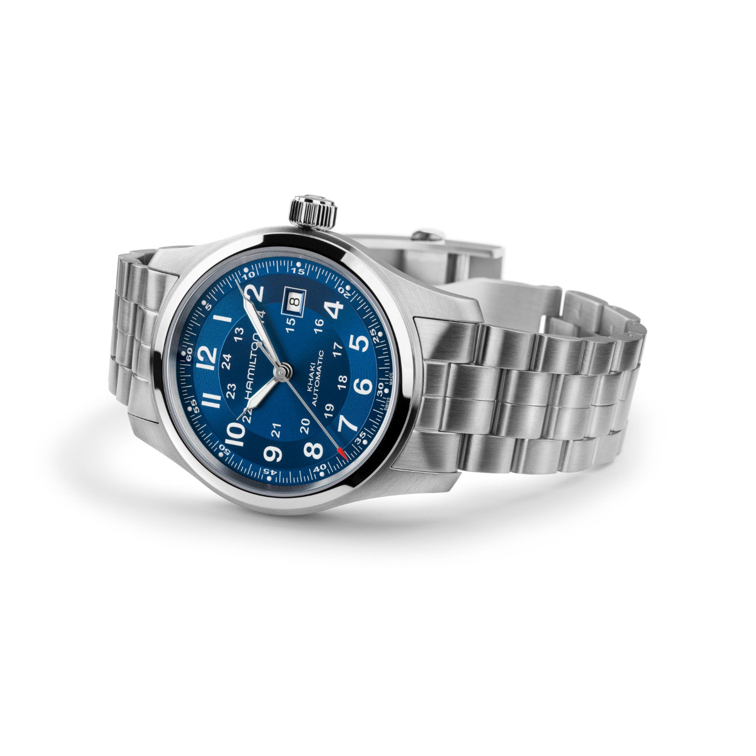 Hamilton - Khaki Field Auto 42mm Blue