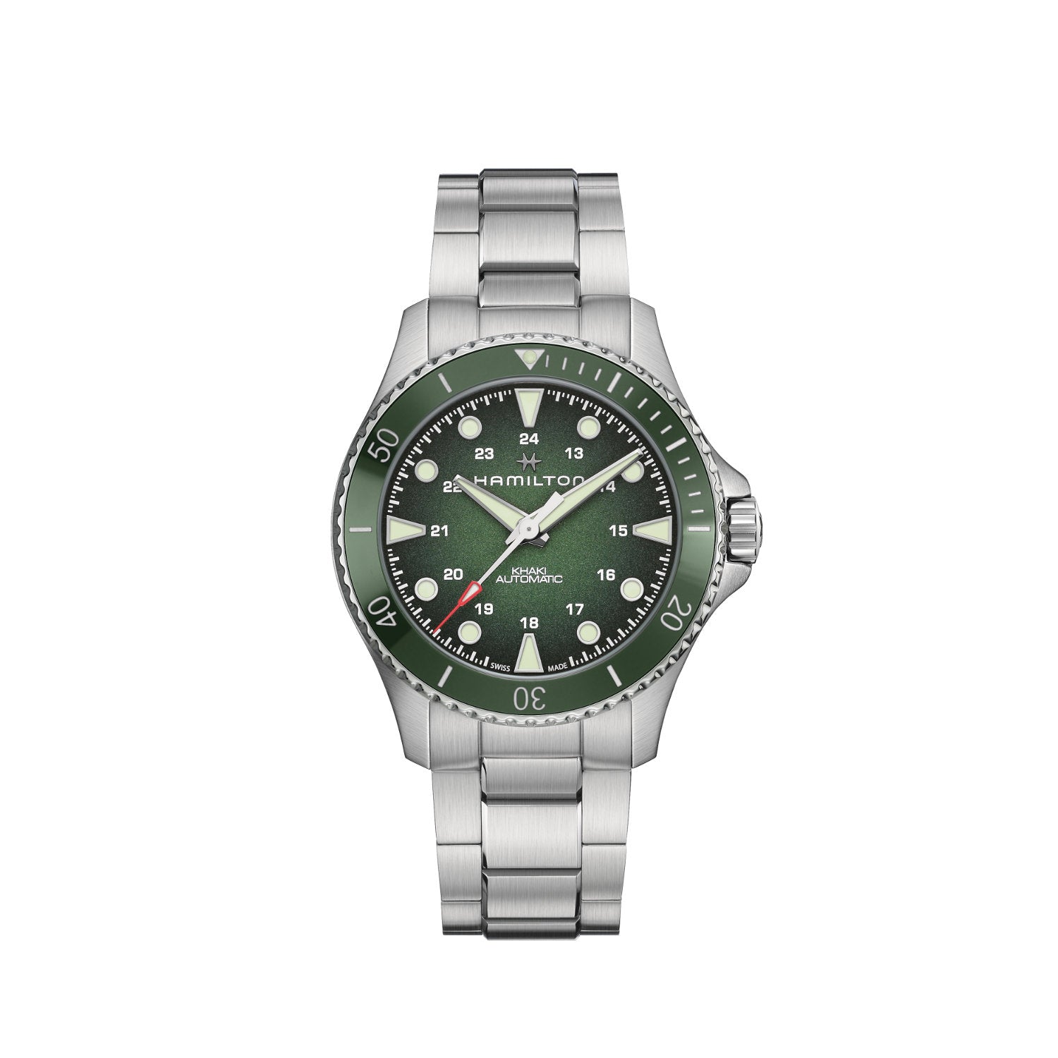 Hamilton - Khaki Navy Scuba Auto 43mm Verde