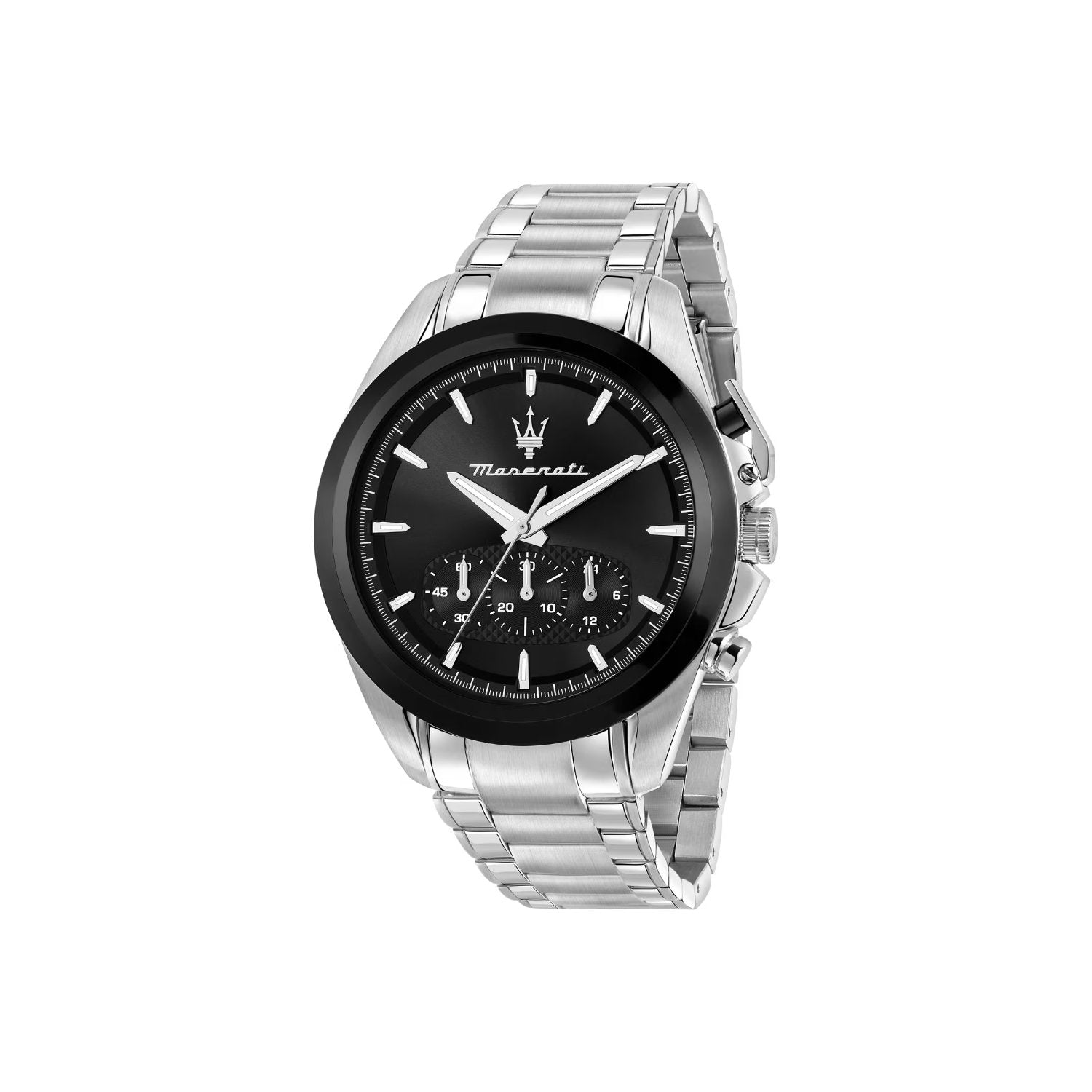 Maserati - Orologio Traguardo Crono 43mm Quarzo Nero