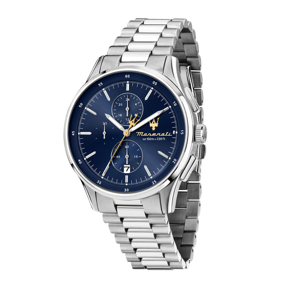 Maserati - Sorpasso 42mm Chro Blue Dial Ss br