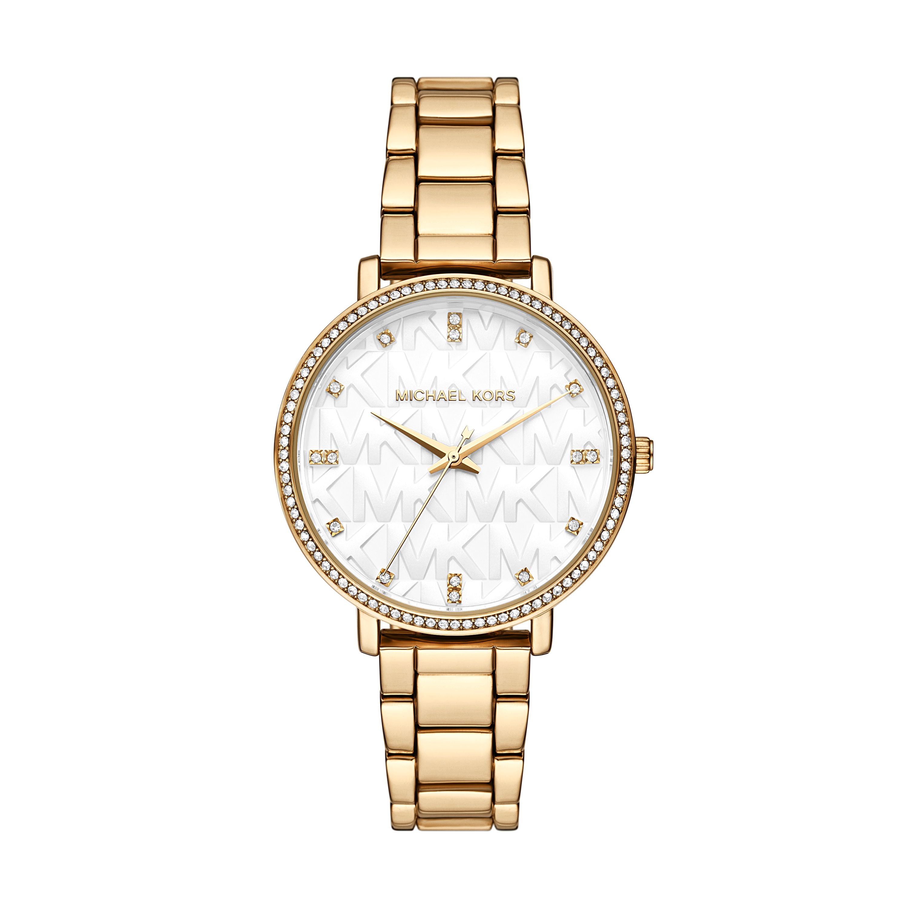 Micheal Kors - Pyper Oro Giallo E Zirconi