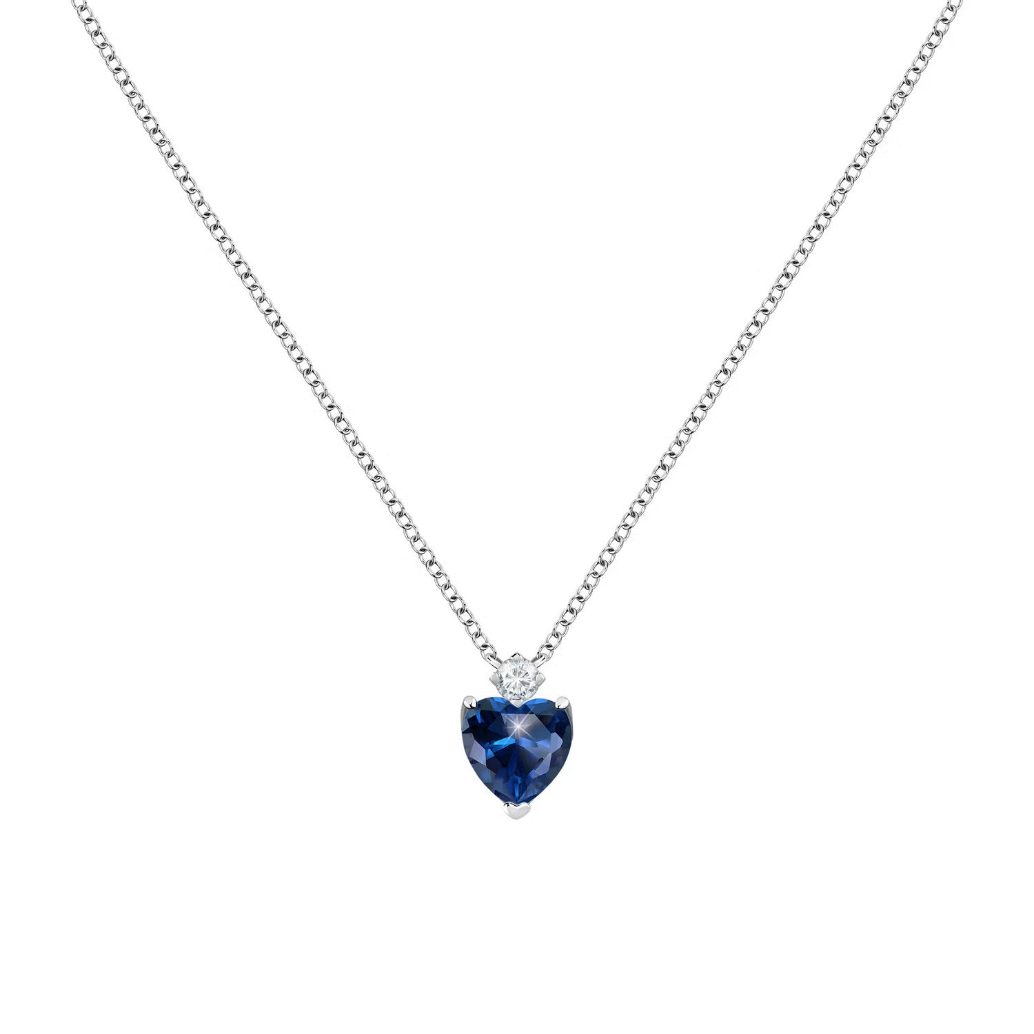 Morellato - Collana Nobile Argento Cuore Blu