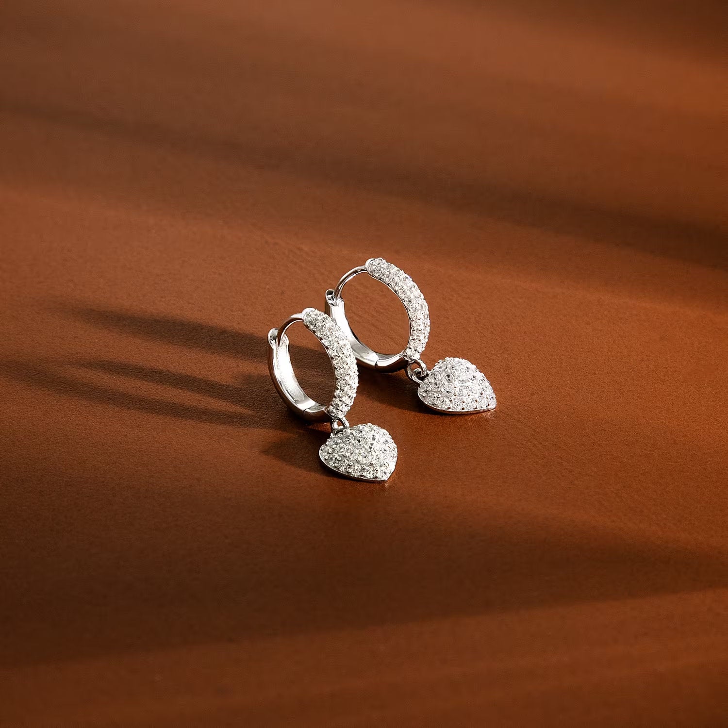 Morellato - Orecchini Nobile pendenti Cuore Argento Zirconi