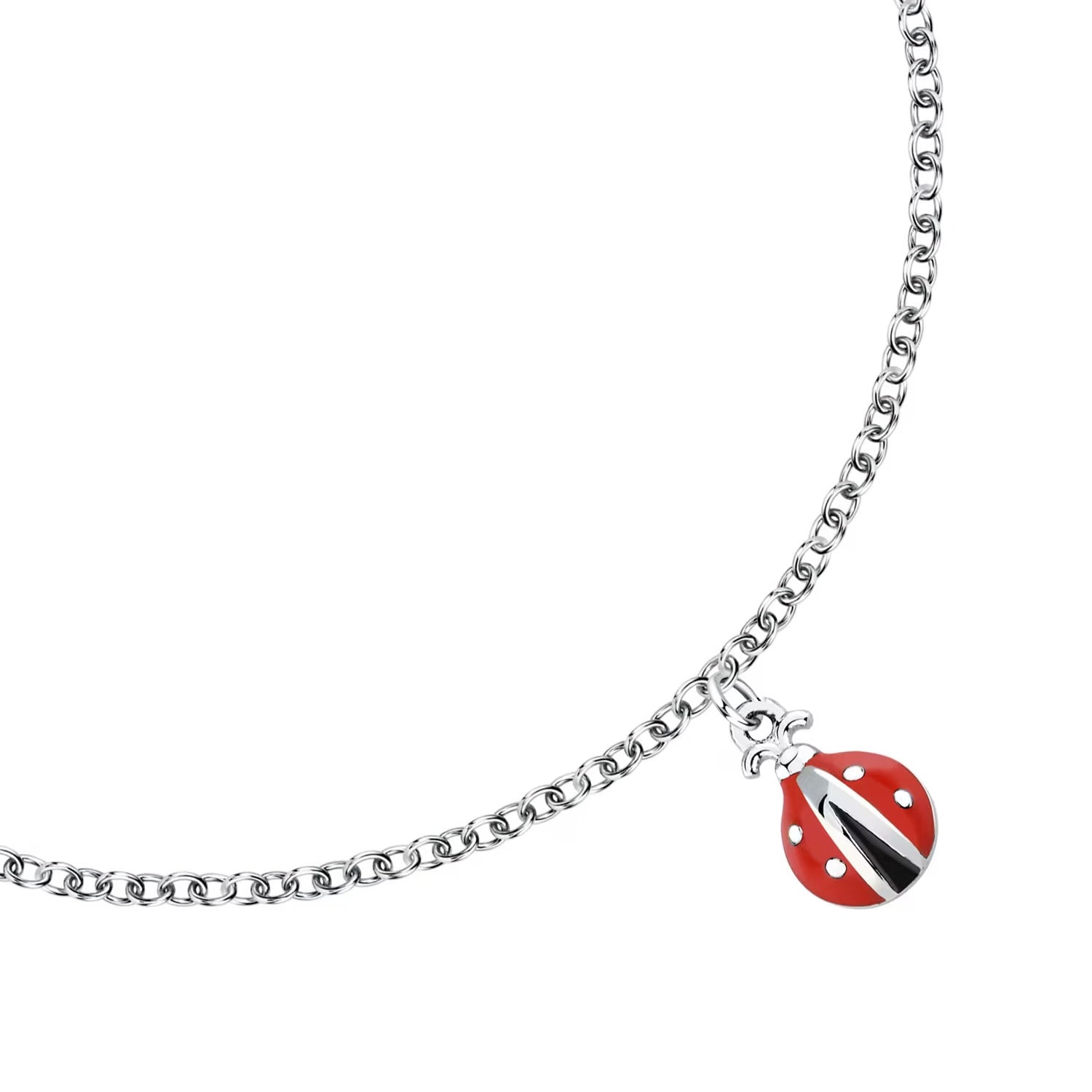 Morellato - Bracciale Dono Coccinella Rosso Argento