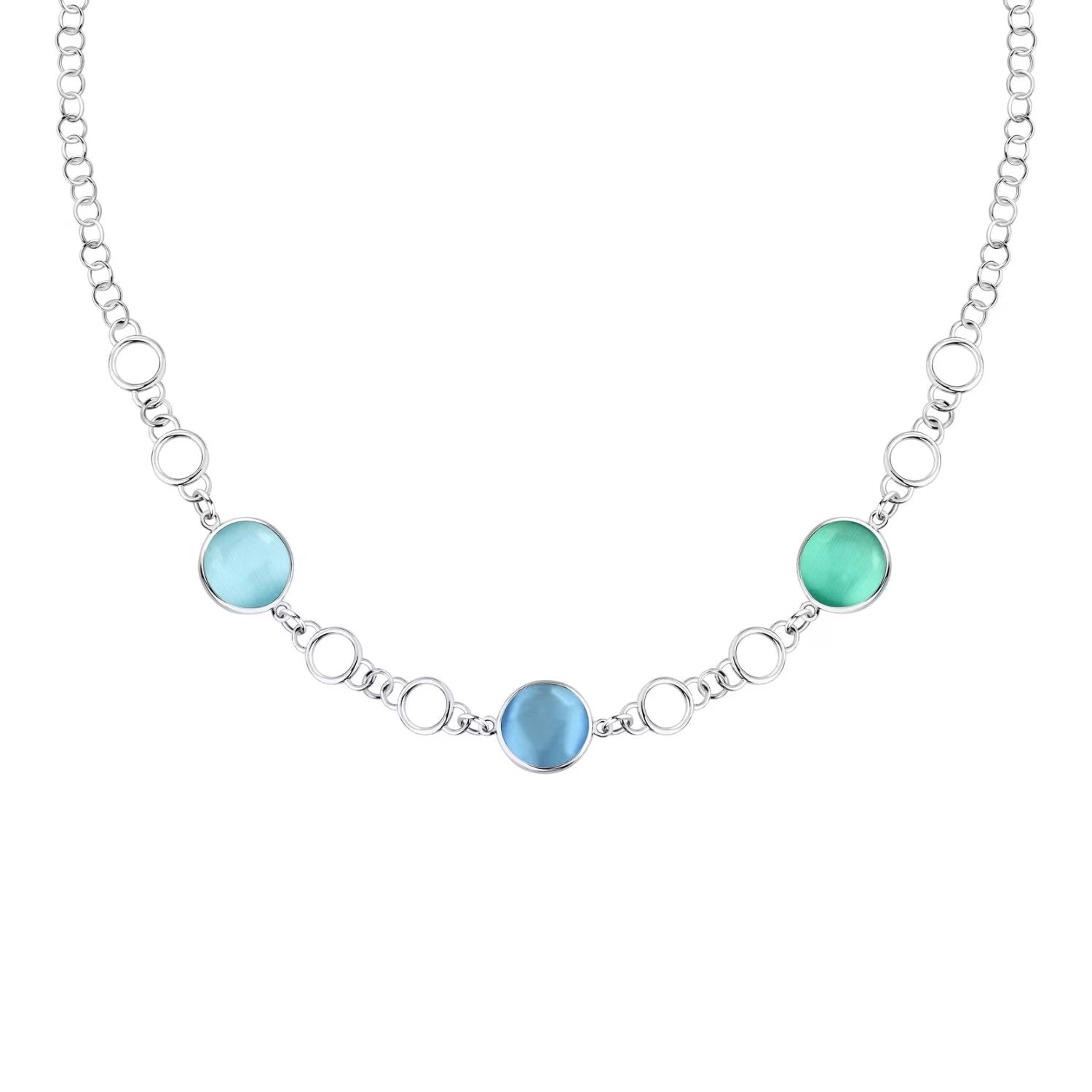 Morellato - Collana Venezia Argento Cat Eye