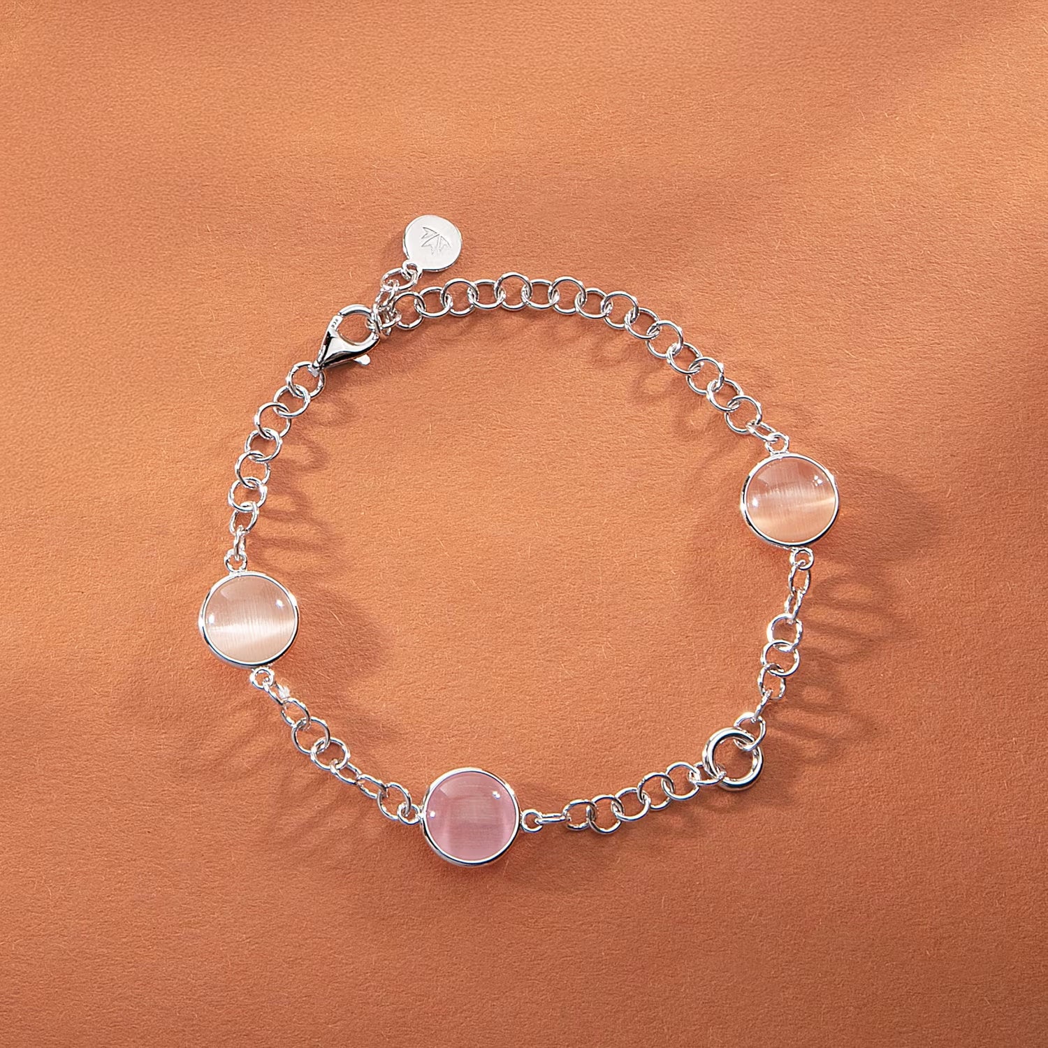 Morellato - Bracciale Venezia Argento Cat Eye Rosa