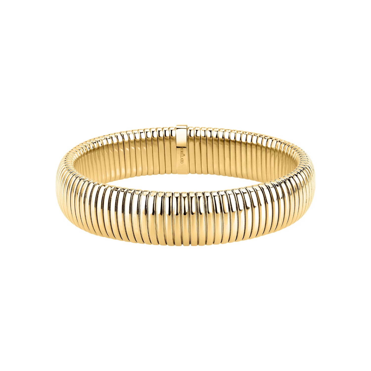 Morellato - Bracciale Onda Rigido Acciaio dorato