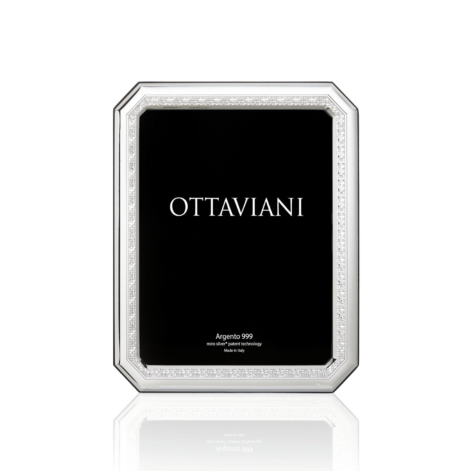 Ottaviani - Cornice Glitter Chic 15x20 Argento