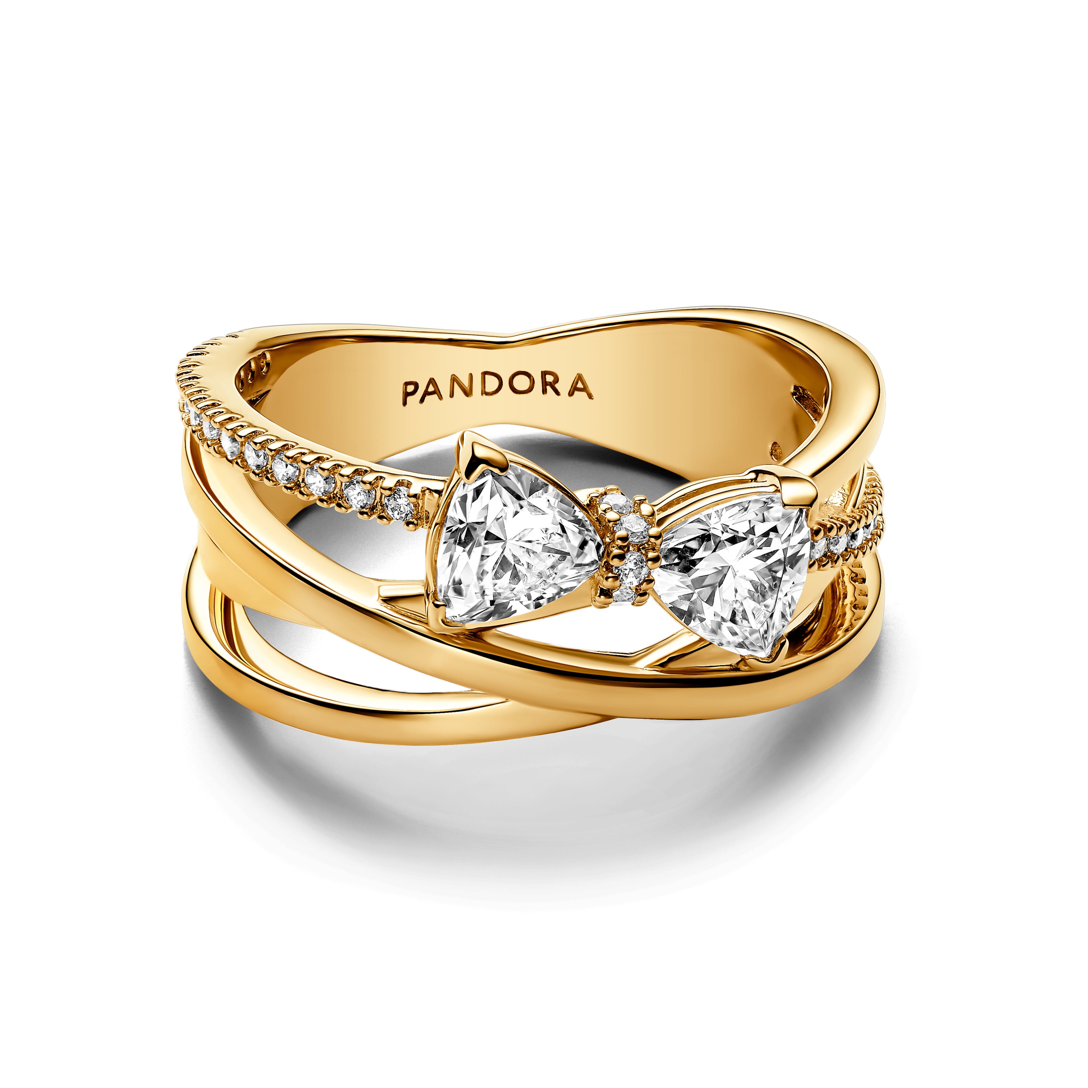 Pandora - Anello Aperto Herbarium Fiore Luminoso