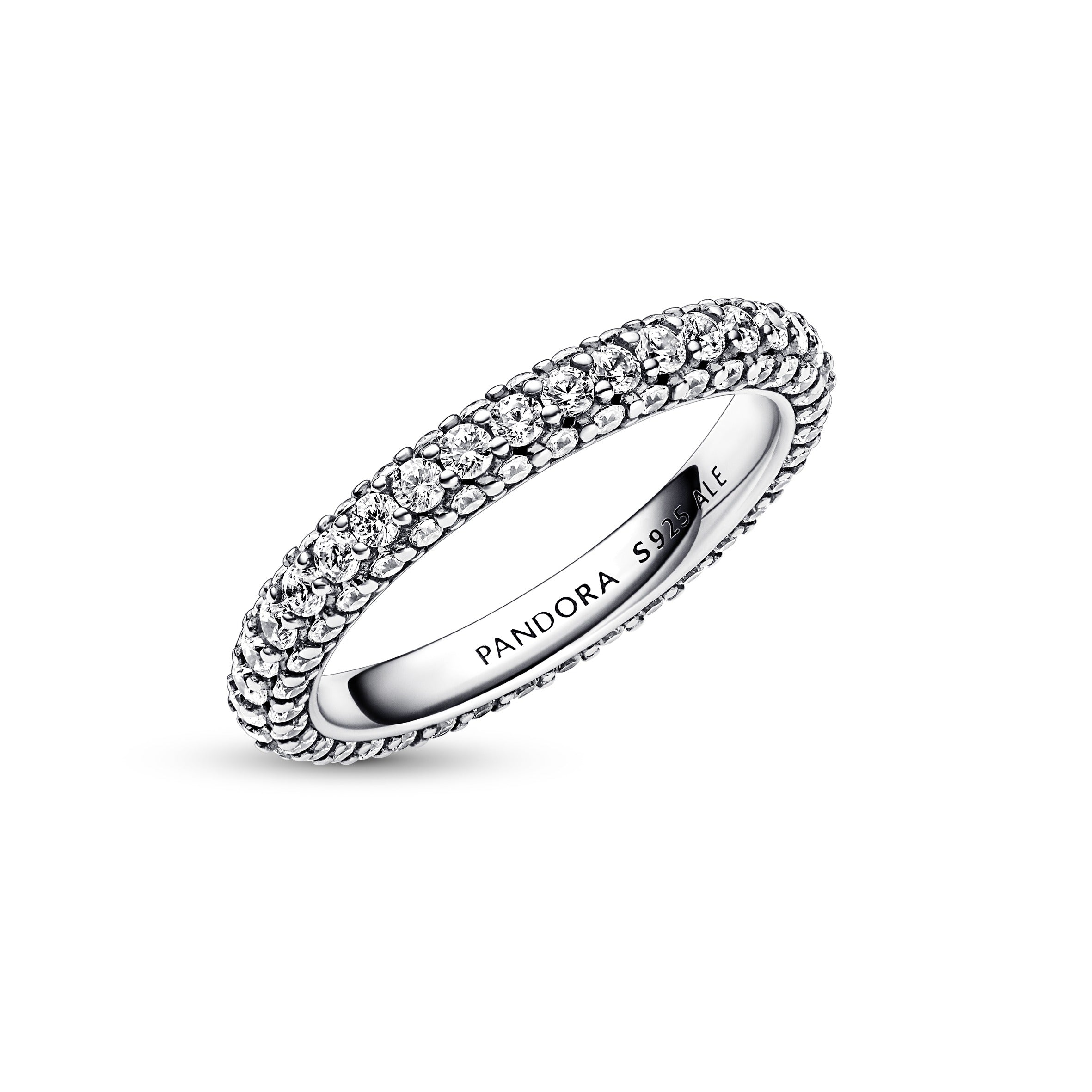 Pandora - Anello Pavè Fascia Singola