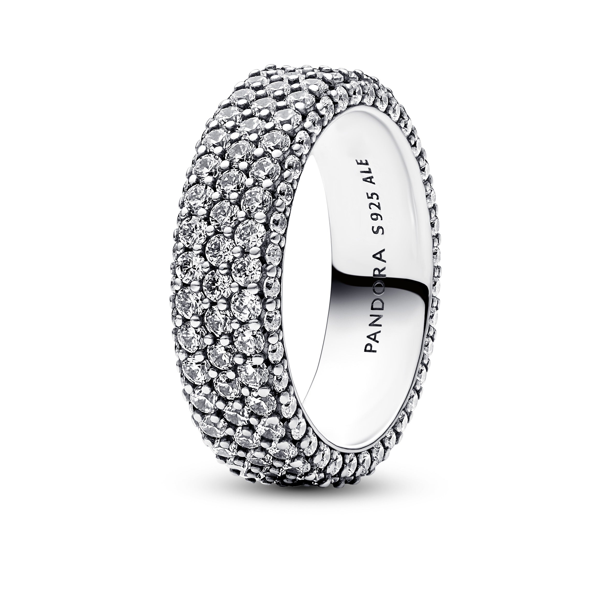 Pandora - Anello Fiocco Luminoso Rosa