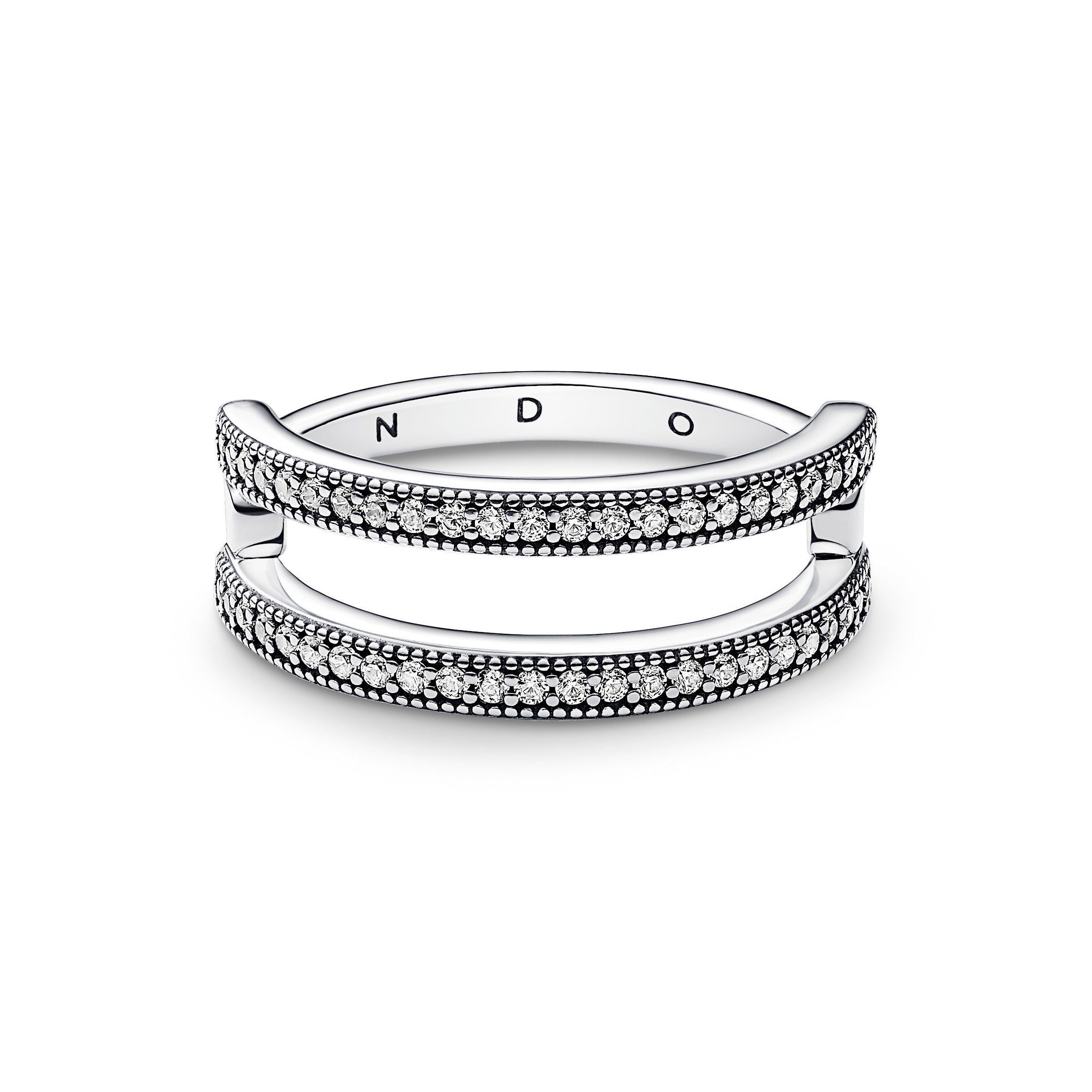 Pandora - Anello Fiocco Luminoso Rosa