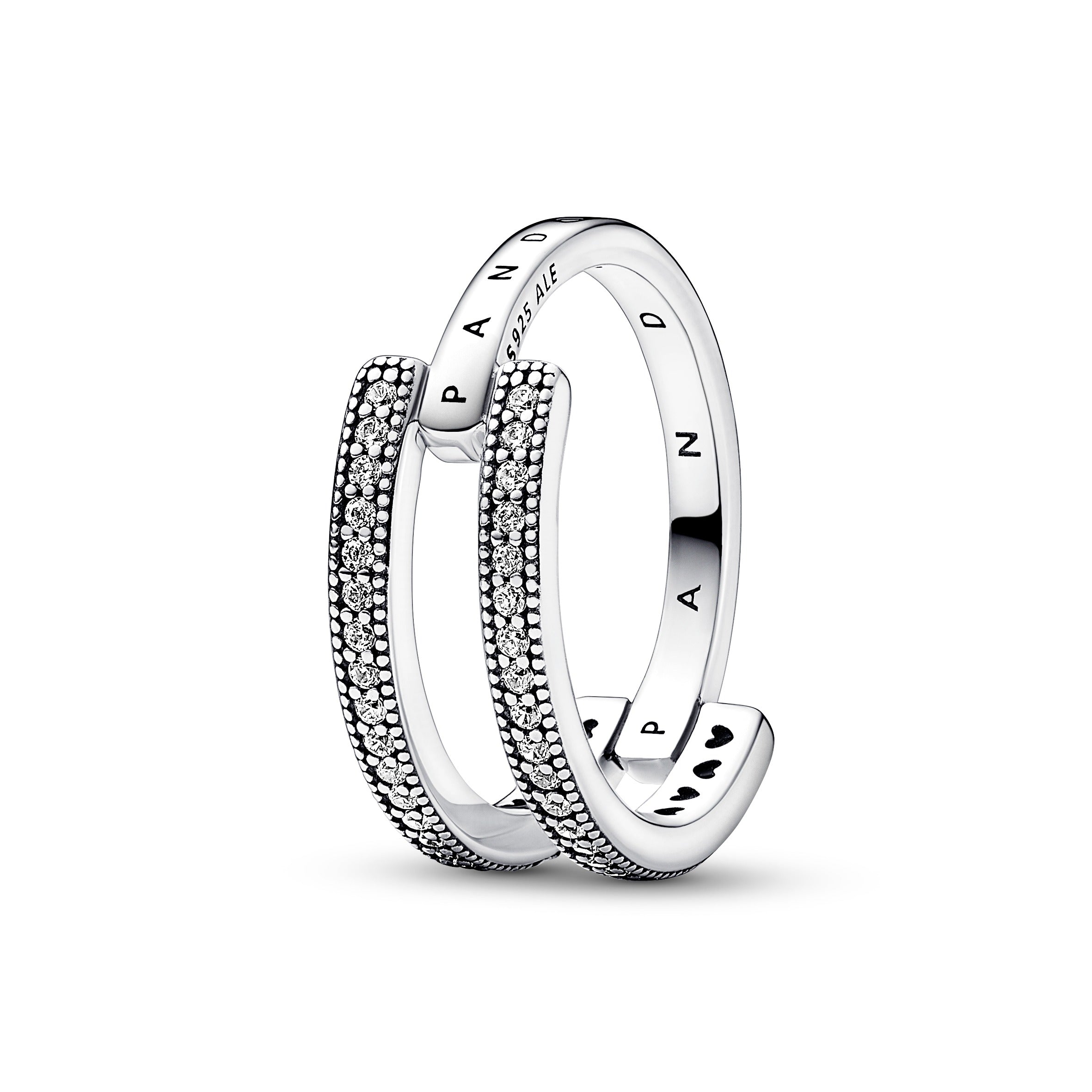 Pandora - Anello Fiocco Luminoso Rosa