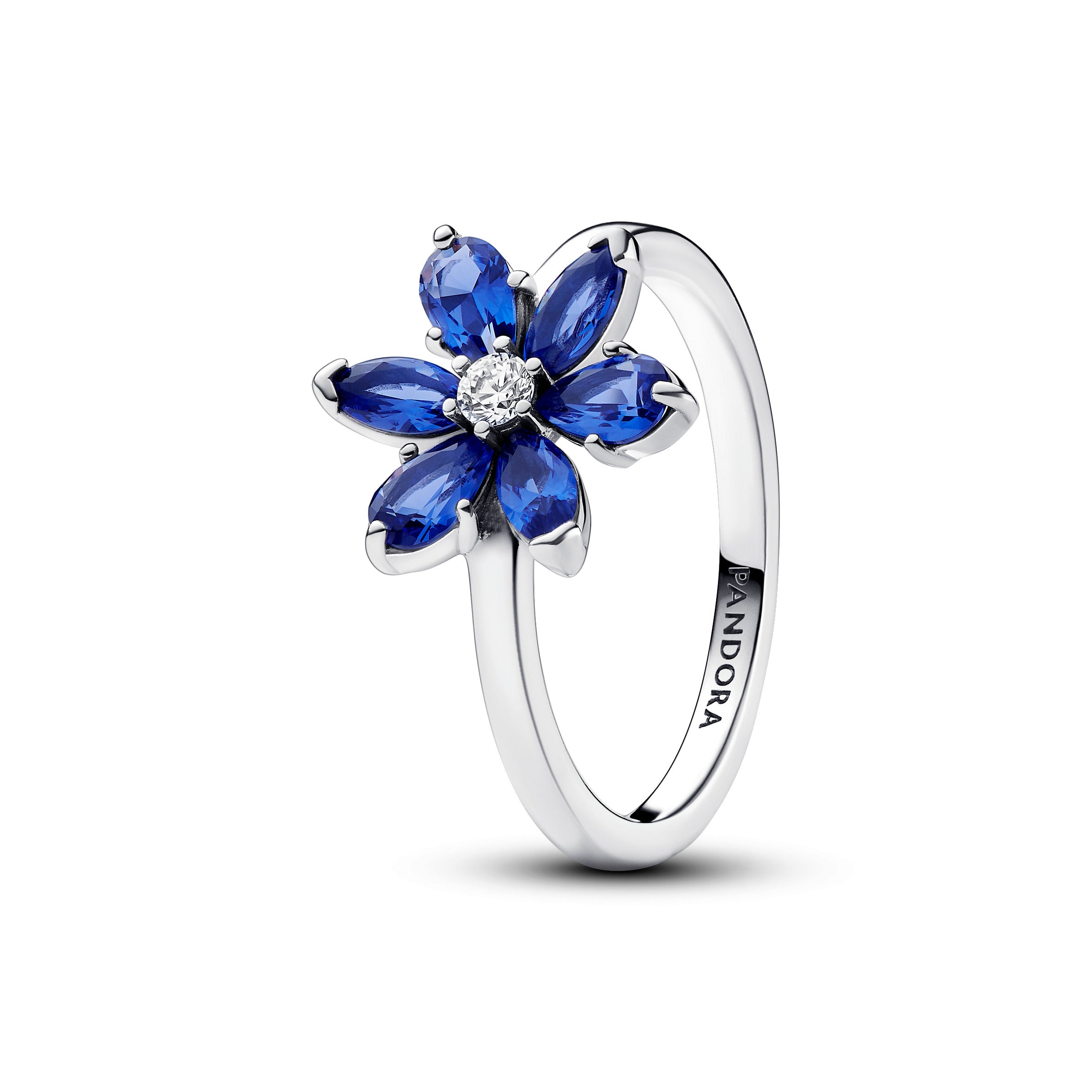 Pandora - Anello Herbarium Fiore Blu