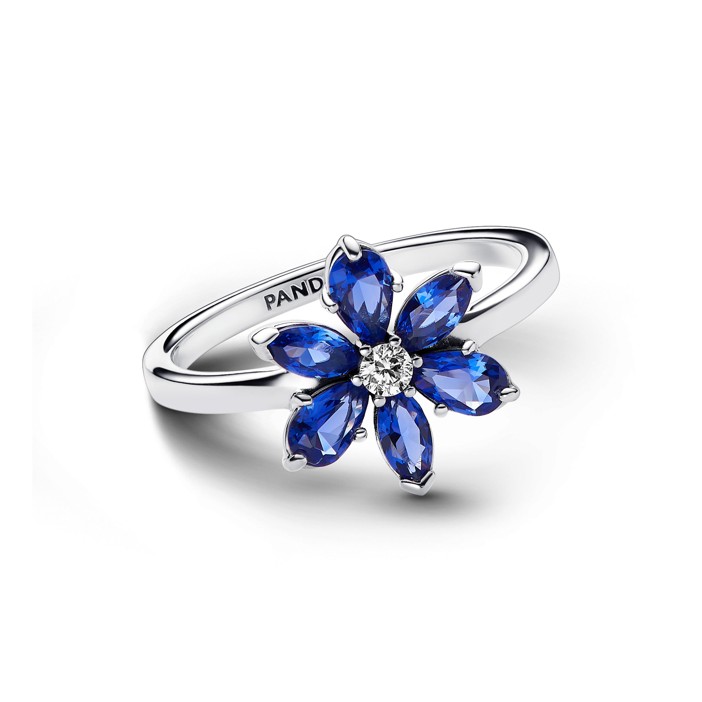 Pandora - Anello Herbarium Fiore Blu