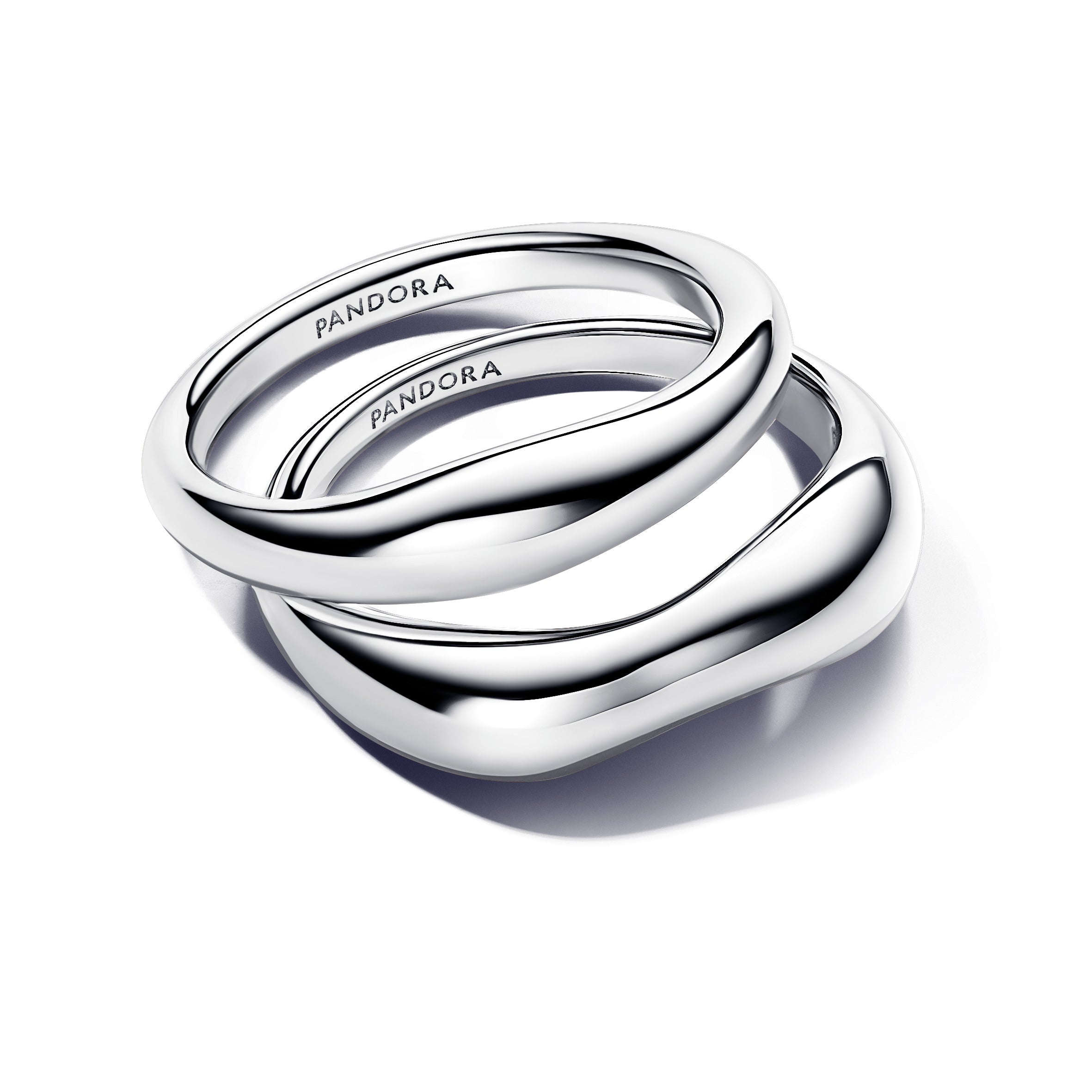 Pandora - Anello Linea Sinuosa Divisibile
