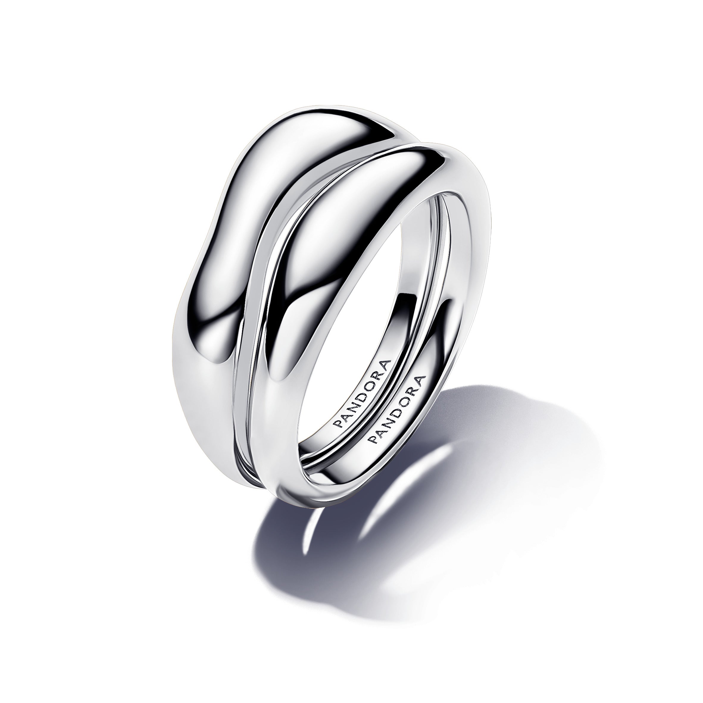Pandora - Anello Linea Sinuosa Divisibile