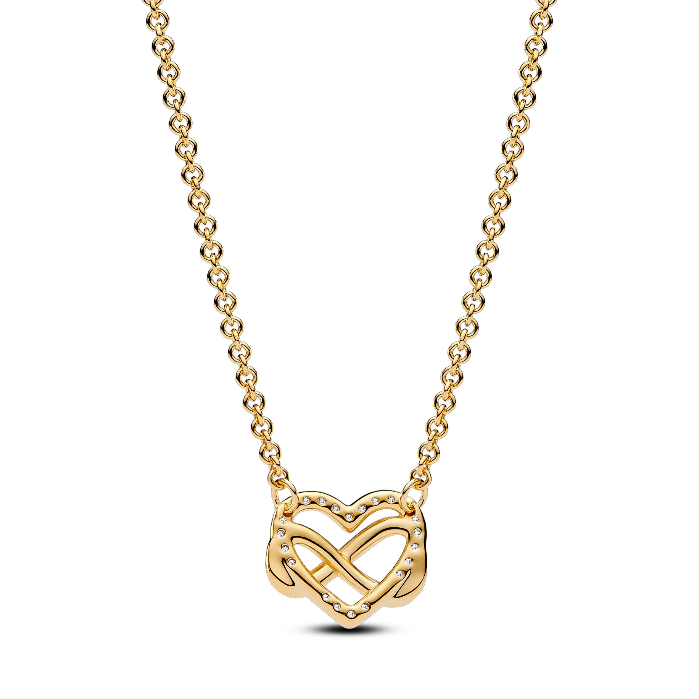 Collana Cuore Infinito Pietre Luminose