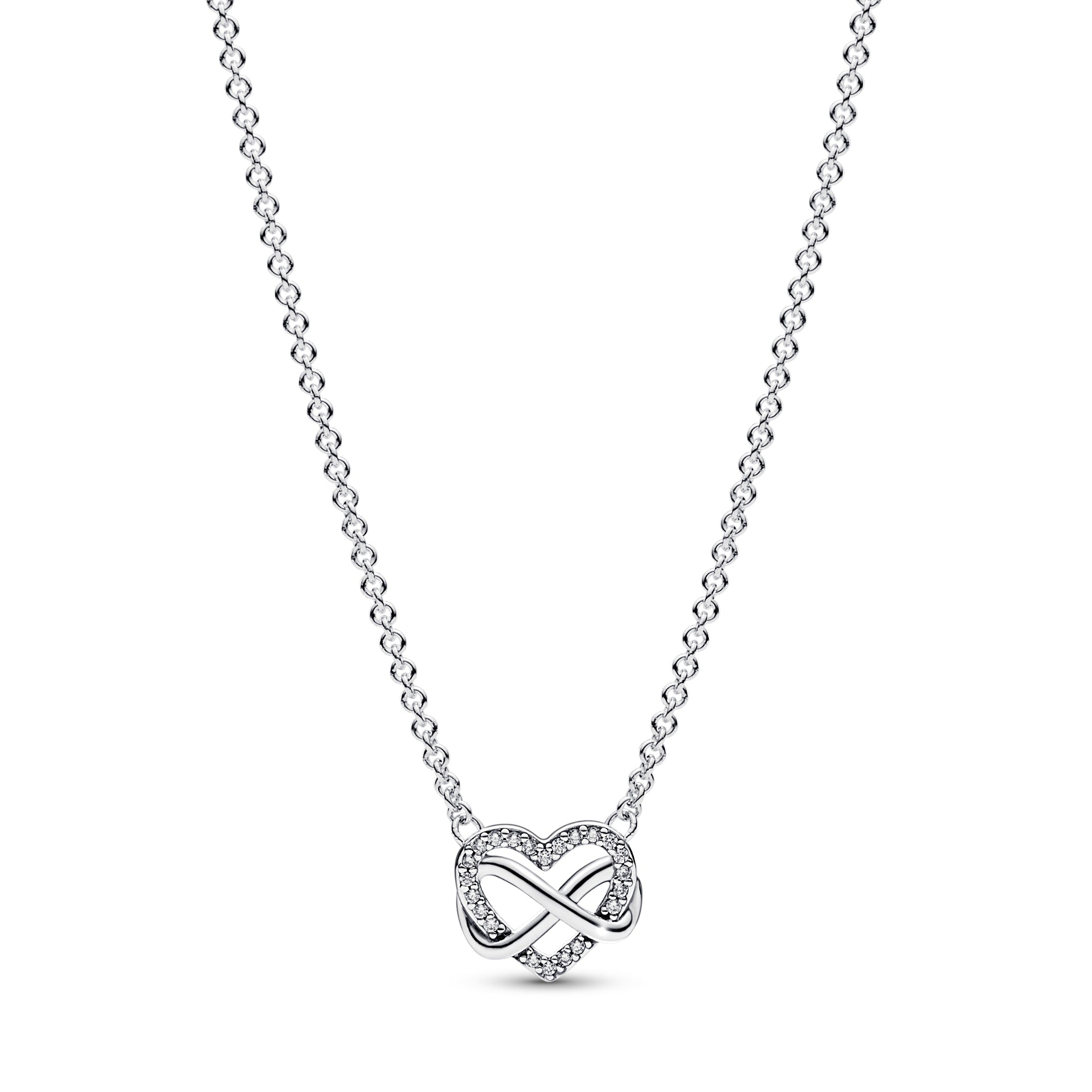 Collana Cuore Infinito Pietre Luminose