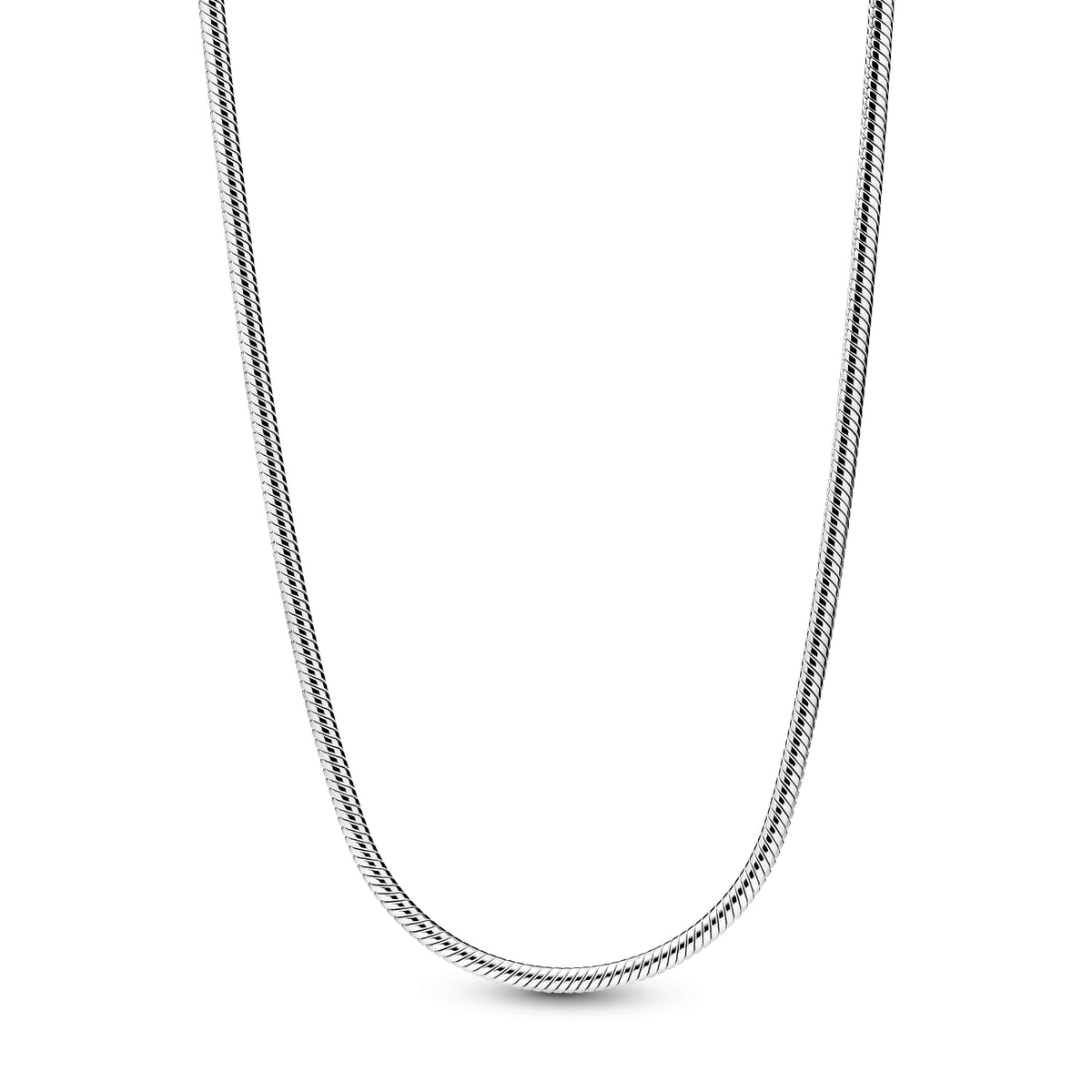 Collana Pandora catena serpente sottile in argento