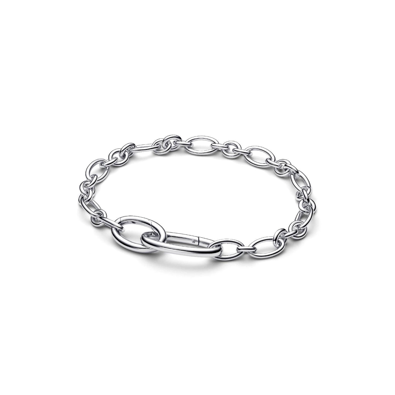 Pandora - Bracciale Maglia Link Ovale Pandora ME Argento