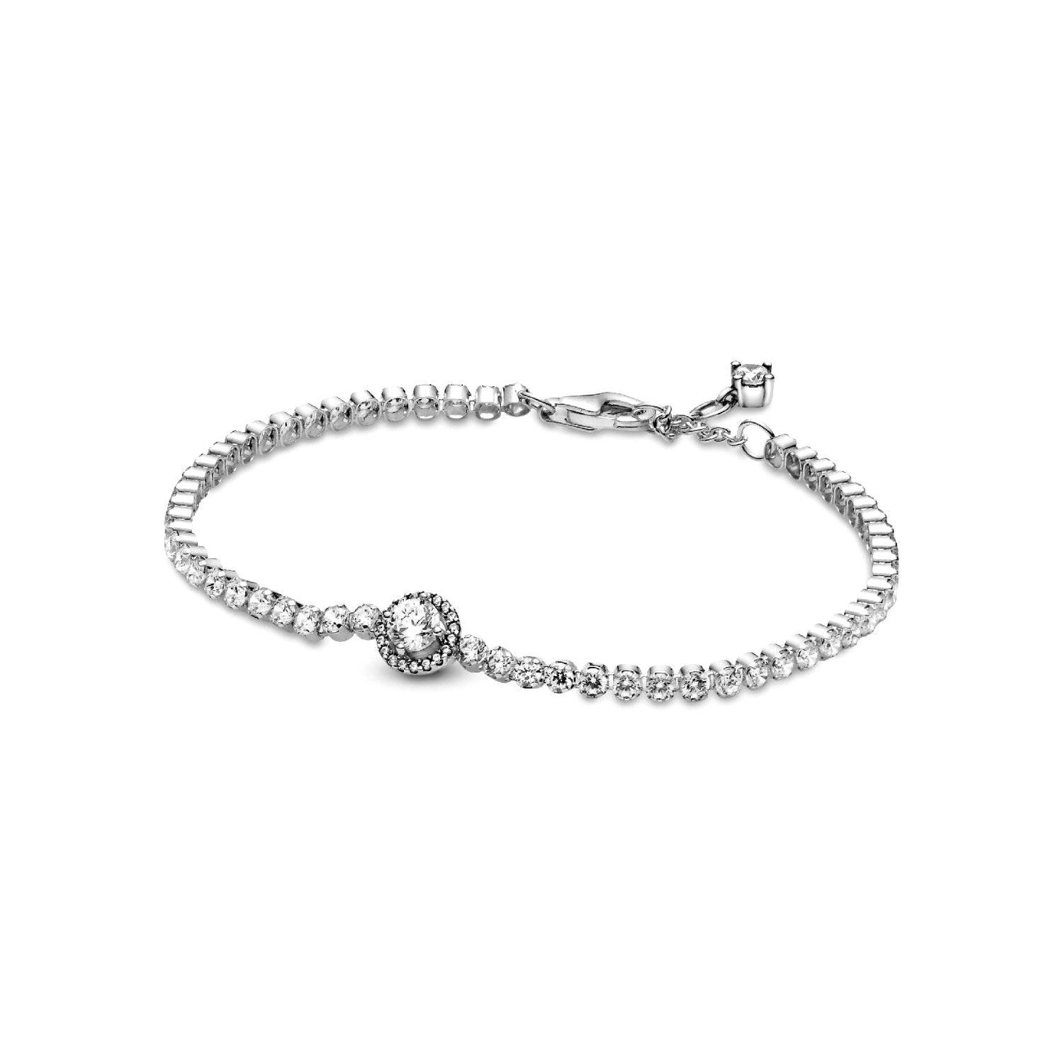 Pandora - Bracciale Tennis Scintillante Argento