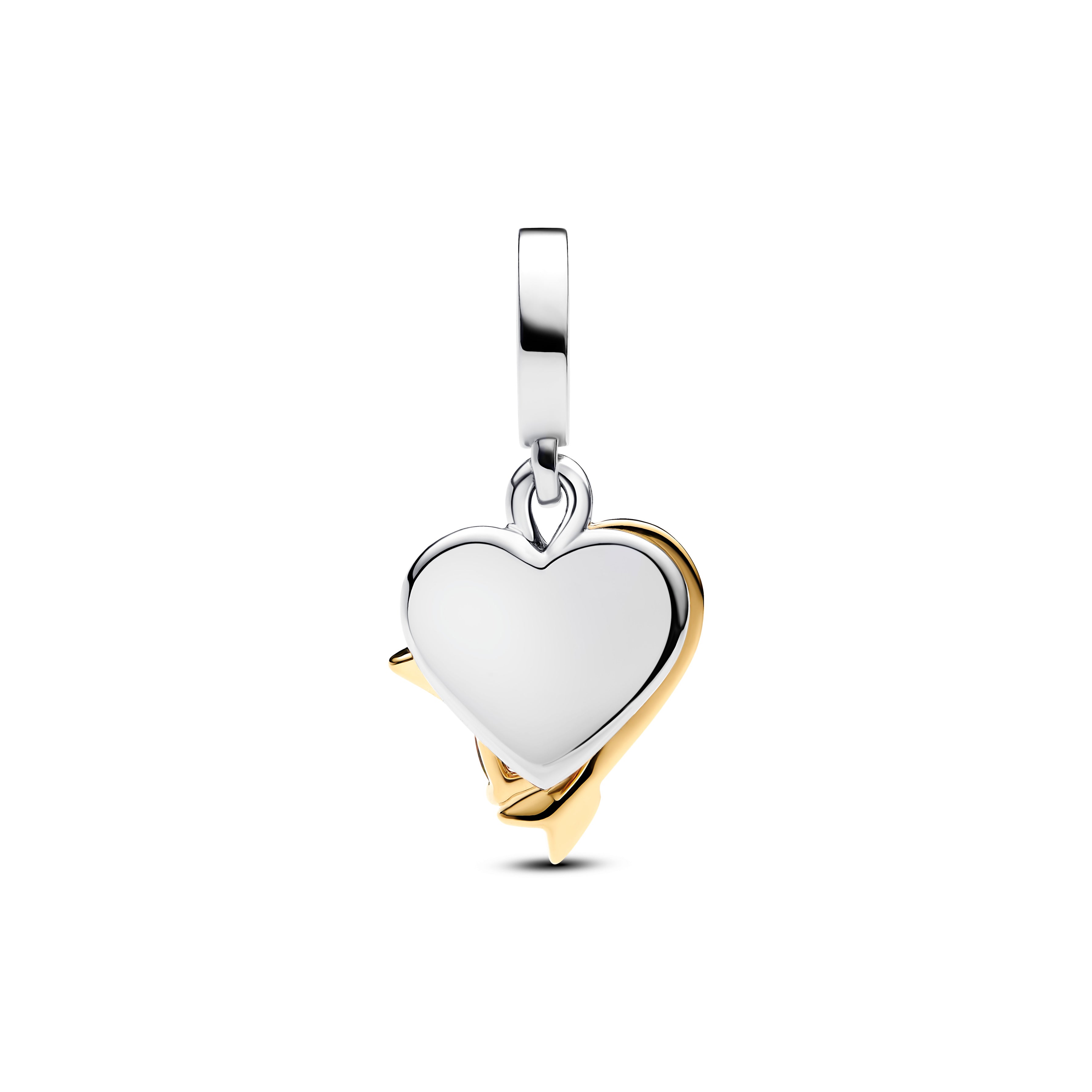 Pandora - Charm Pendente Cuore con Freccia da incidere
