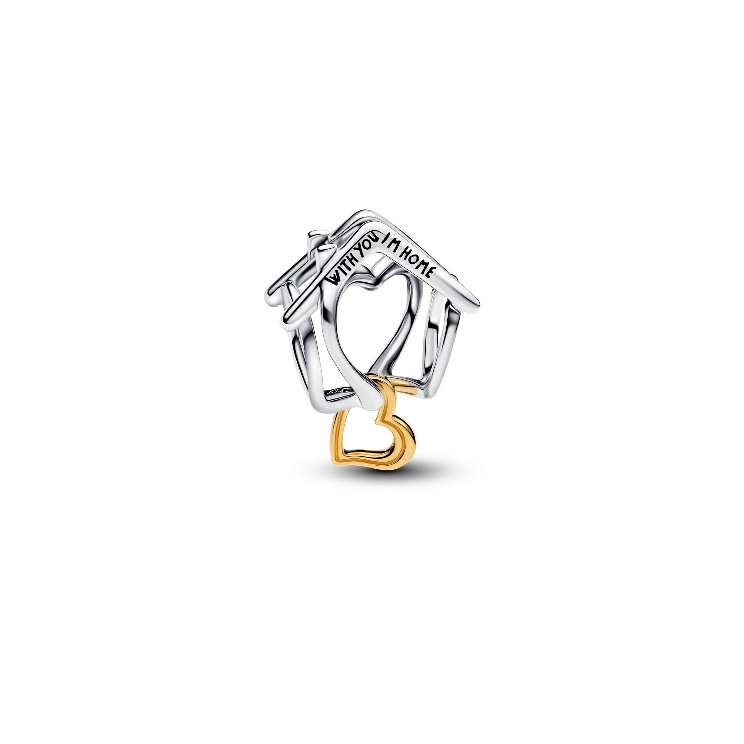Pandora - Charm Openwork Casa "With You I'm Home"