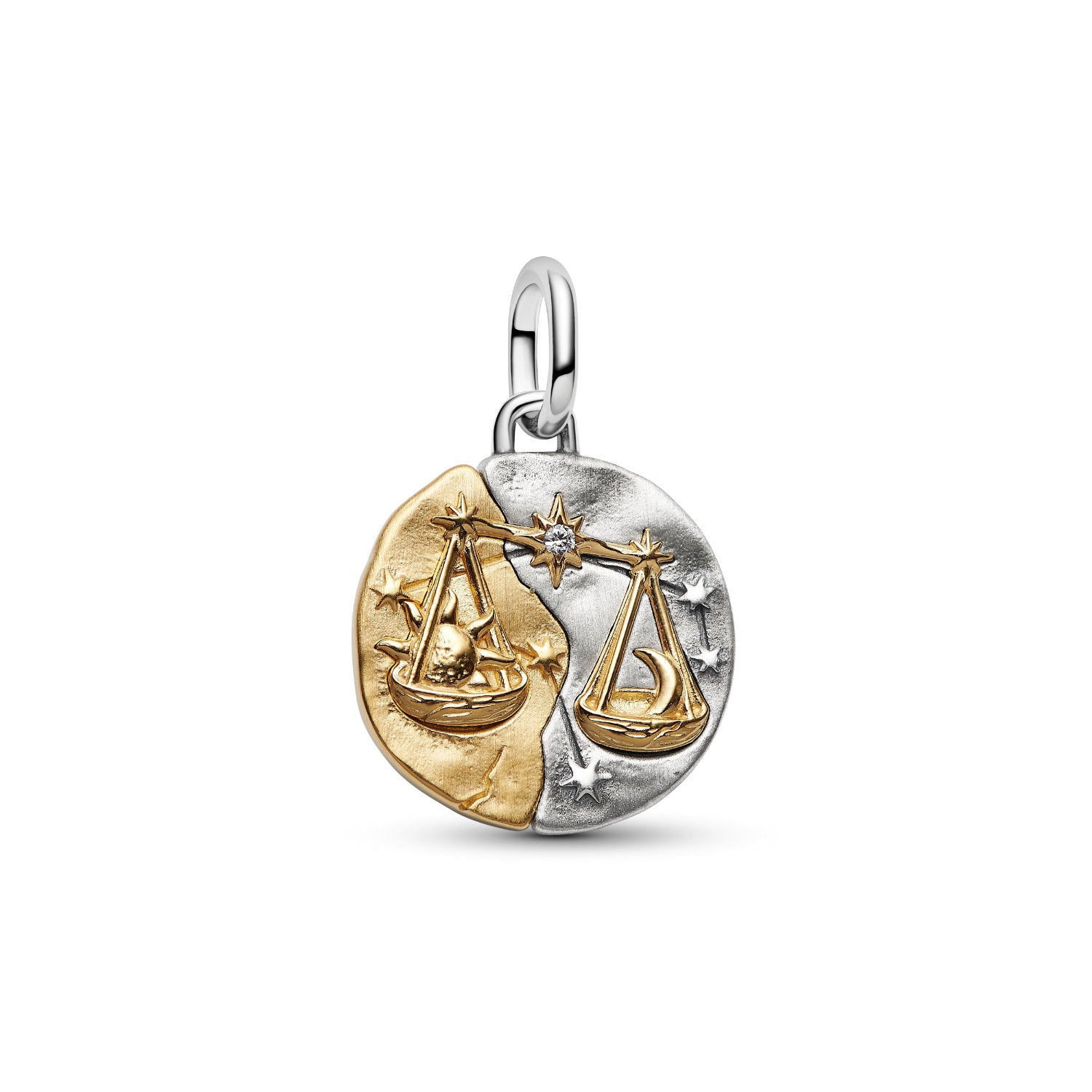 Pandora - Charm Medallion Bilancia Argento finitura oro
