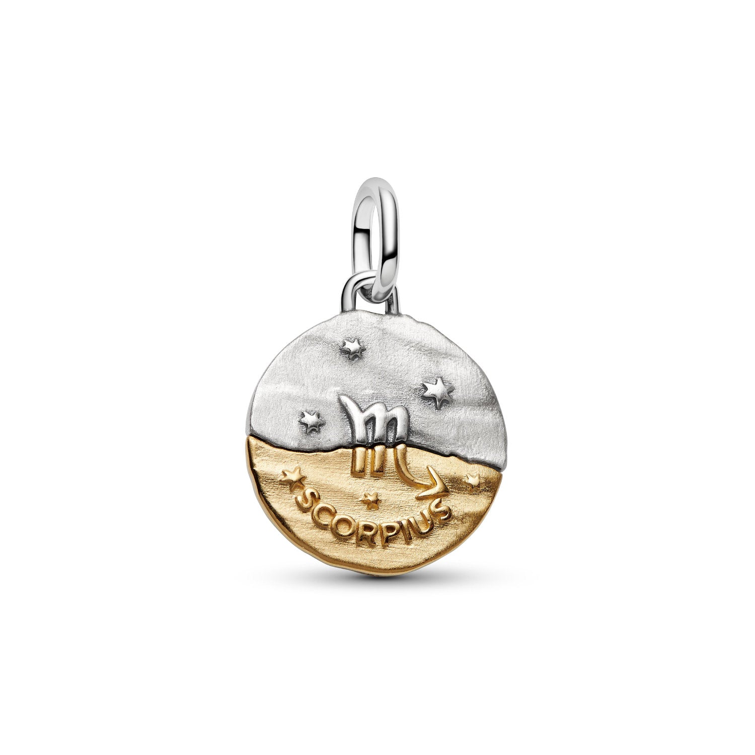 Pandora - Charm Medallion Scorpione Argento finitura oro