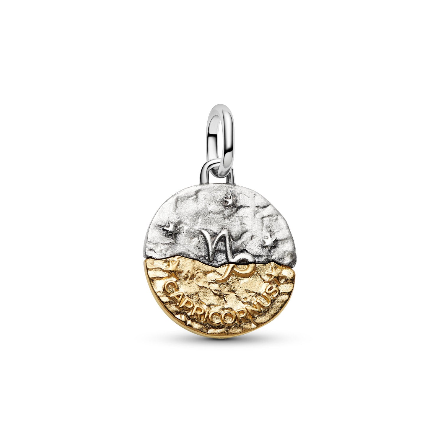 Pandora - Charm Medallion Capricorno Argento finitura oro