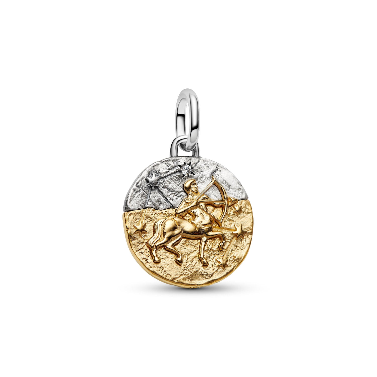 Pandora - Charm Medallion Sagittario Argento finitura oro