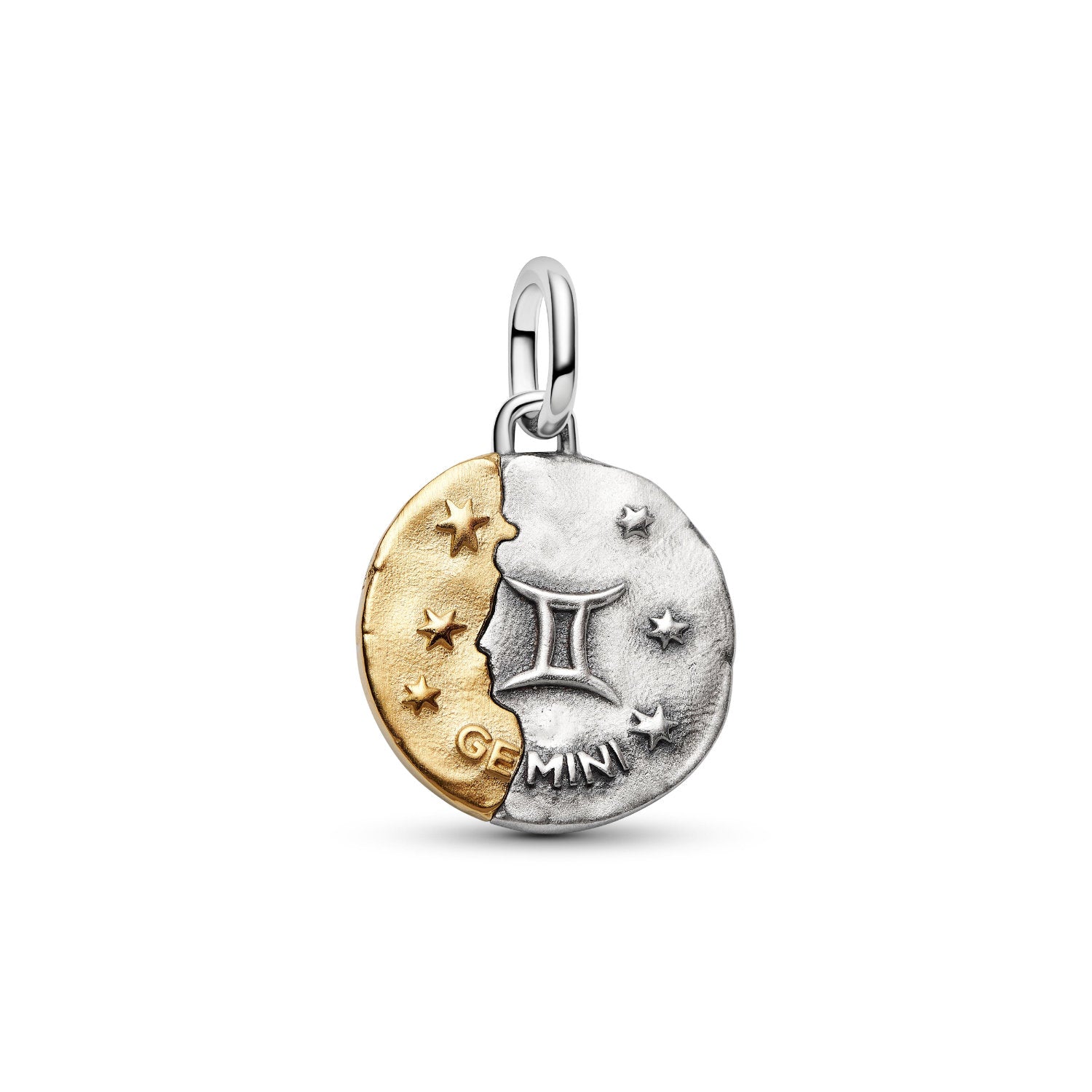 Pandora - Charm Medallion Gemelli Argento finitura oro