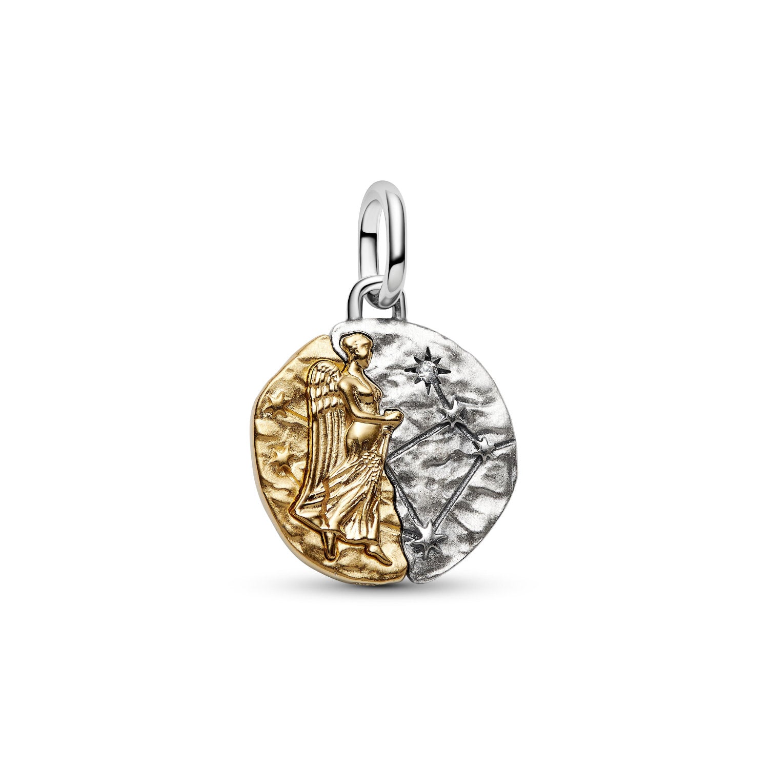Pandora - Charm Medallion Vergine Argento finitura oro