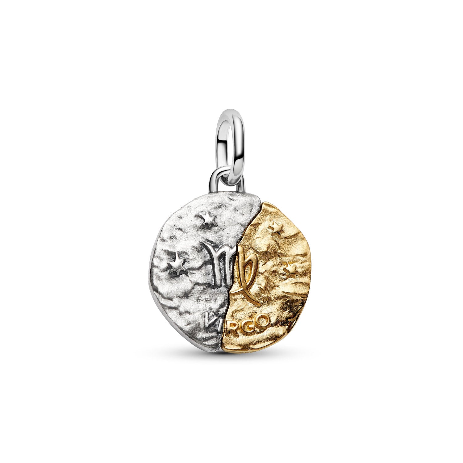 Pandora - Charm Medallion Vergine Argento finitura oro