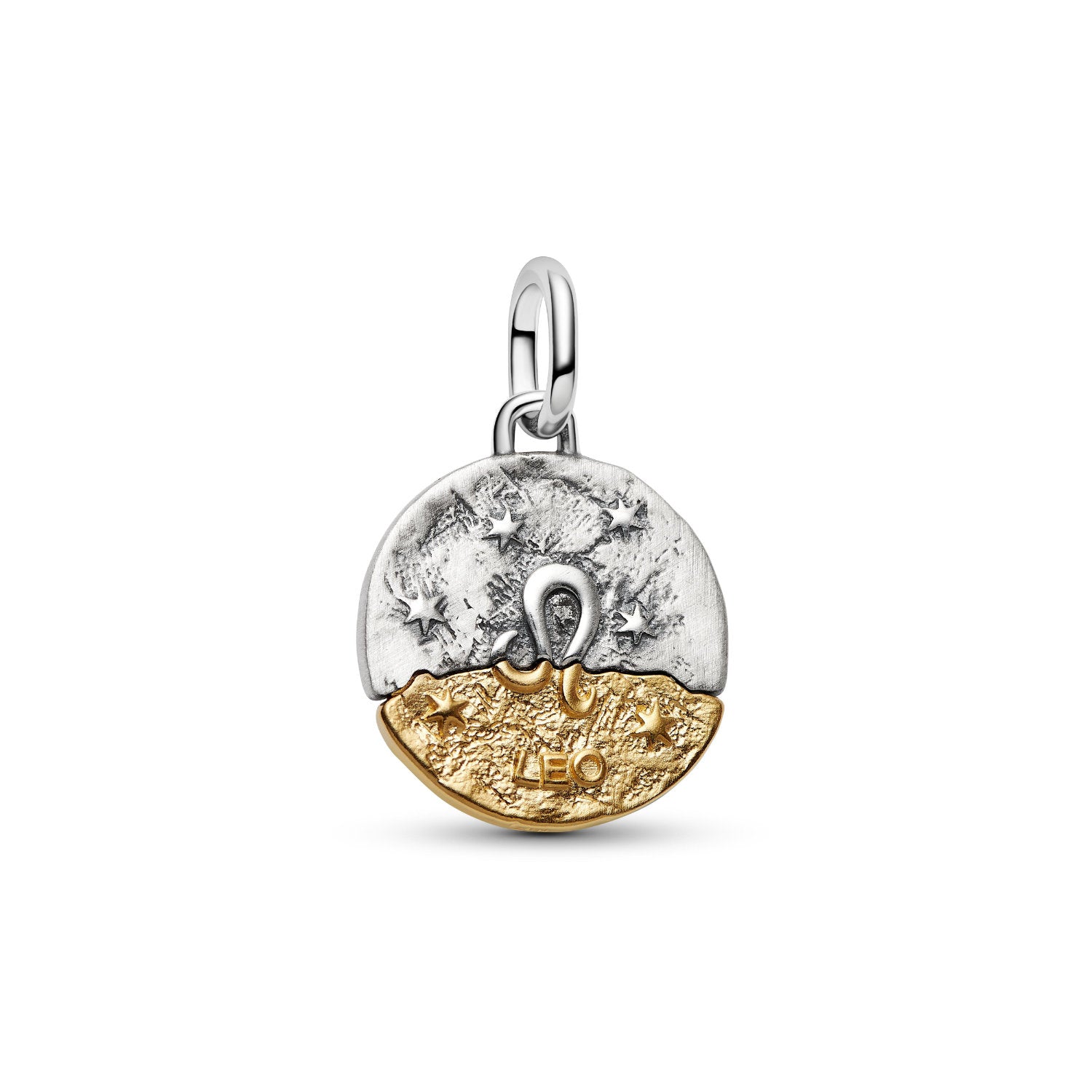 Pandora - Charm Medallion Leone Argento finitura oro