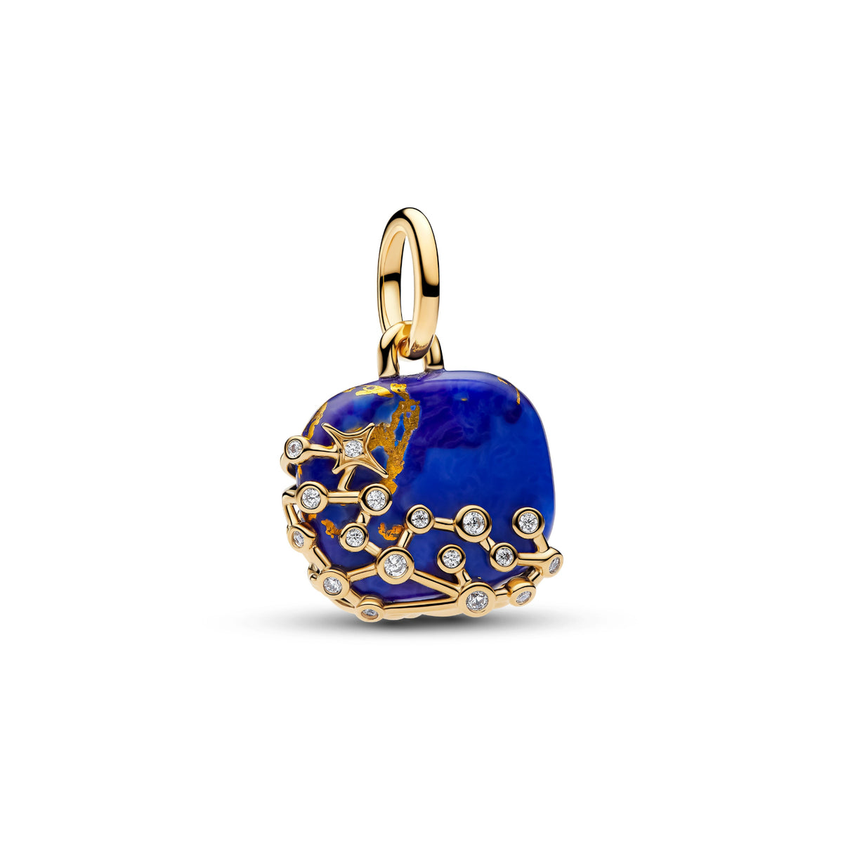 Charm Pandora Astra in argento finitura oro 14 kt