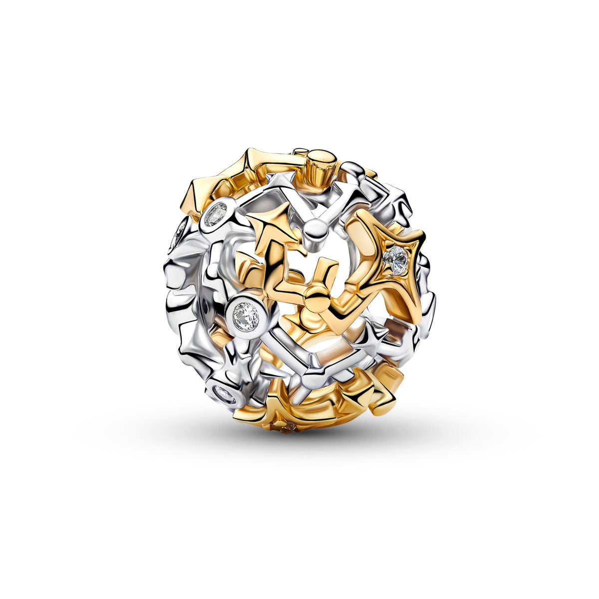 Charm Pandora Openwork Costellazione finitura oro