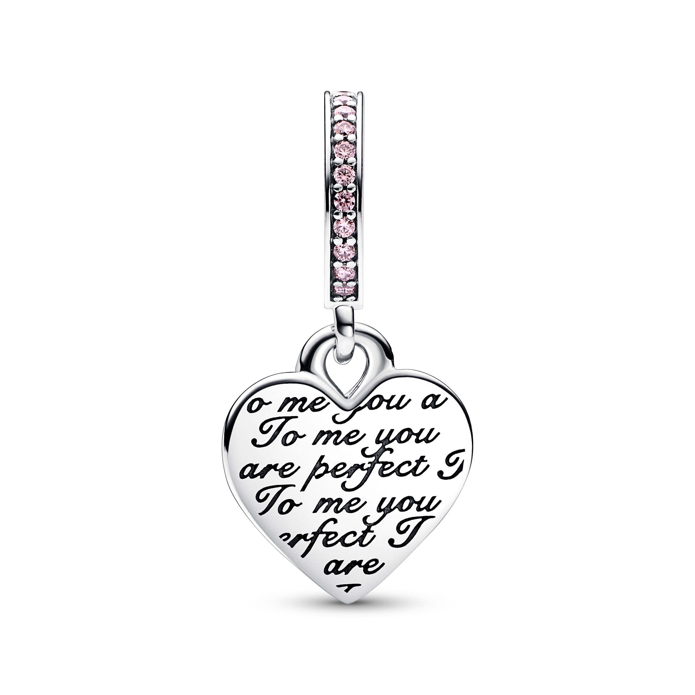 Pandora - Charm Pendente Cuore Infinito Mamma Sei Perfetta