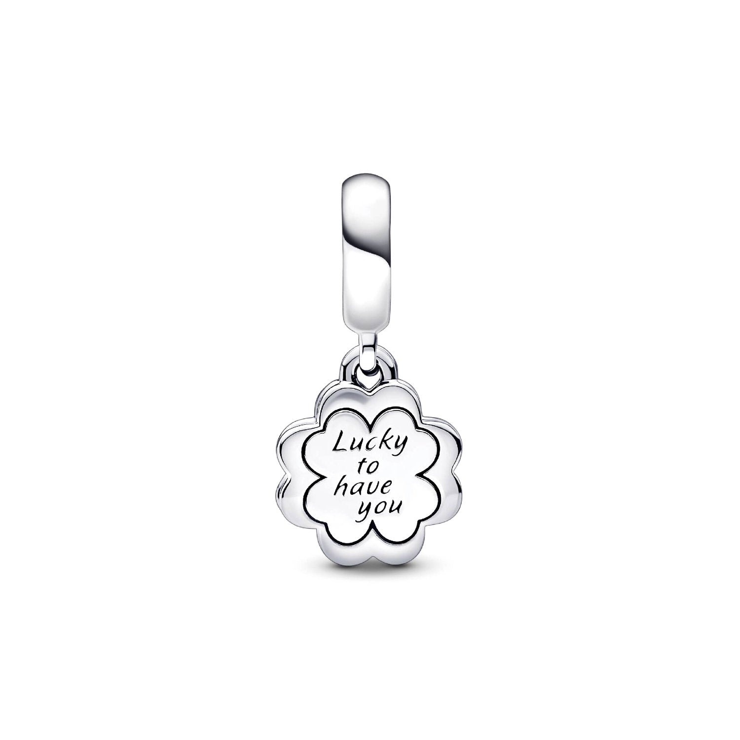 Pandora - Charm Pendente Quadrifoglio dell'Amicizia Argento