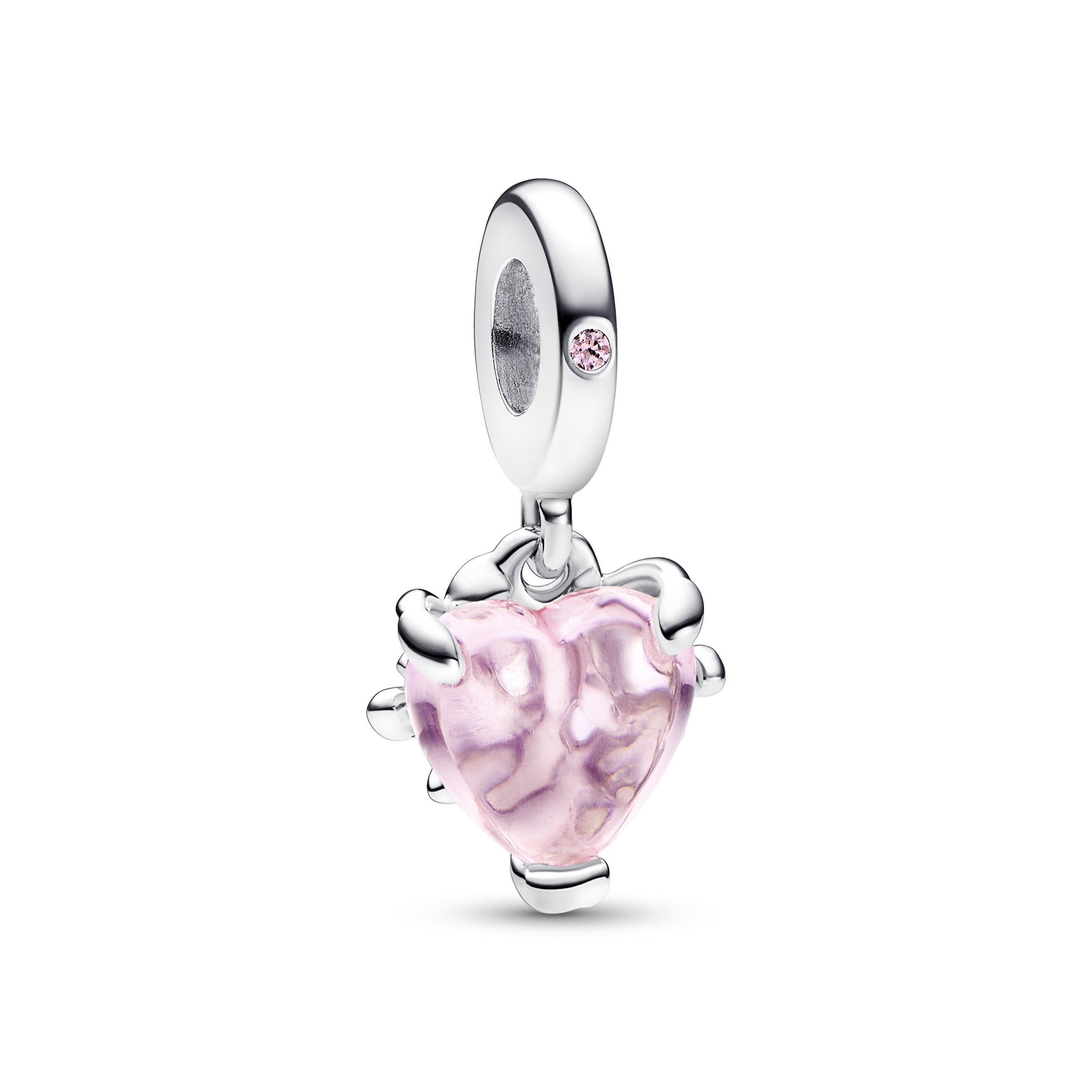 Pandora - Charm Pendente Albero della Famiglia Rosa