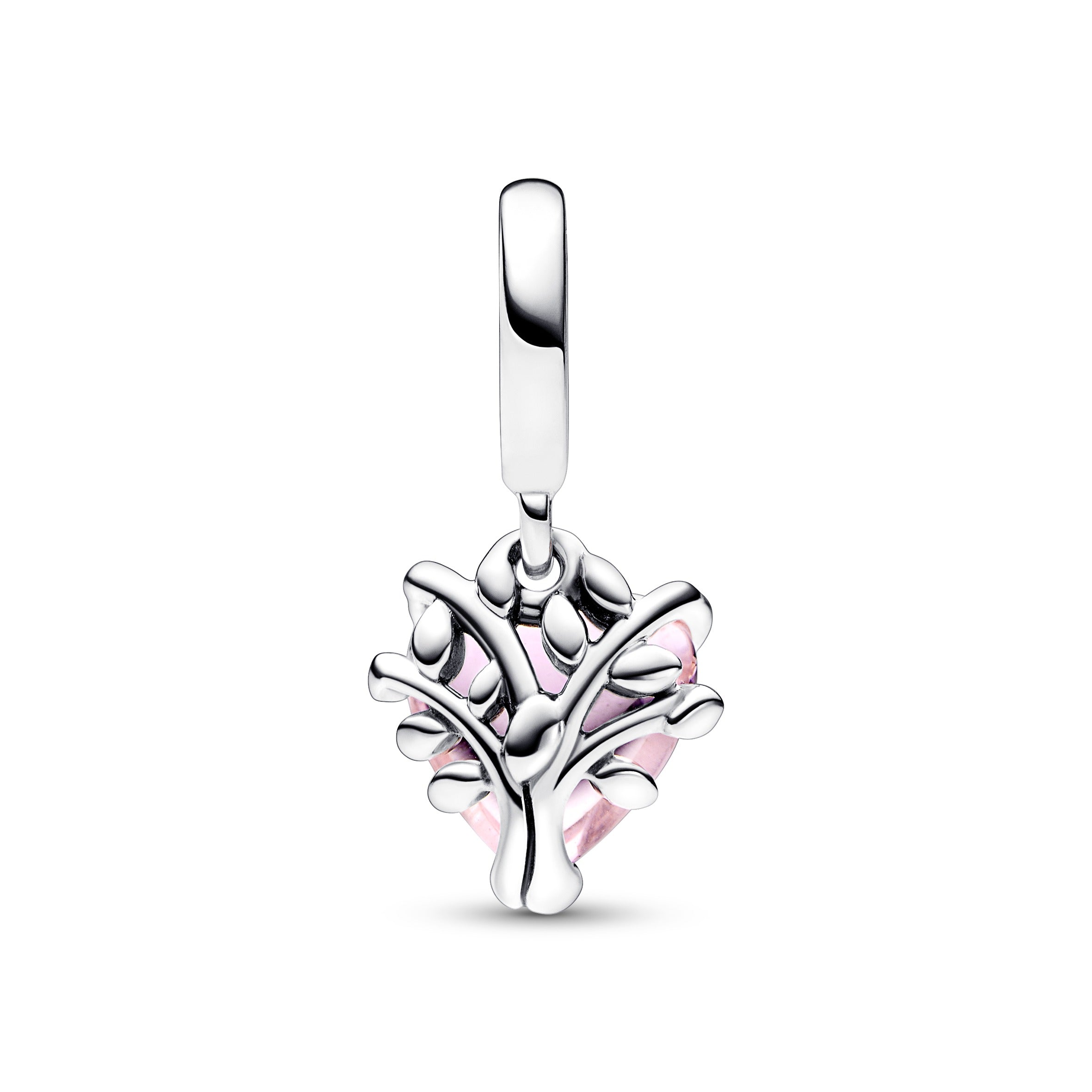 Pandora - Charm Pendente Albero della Famiglia Rosa