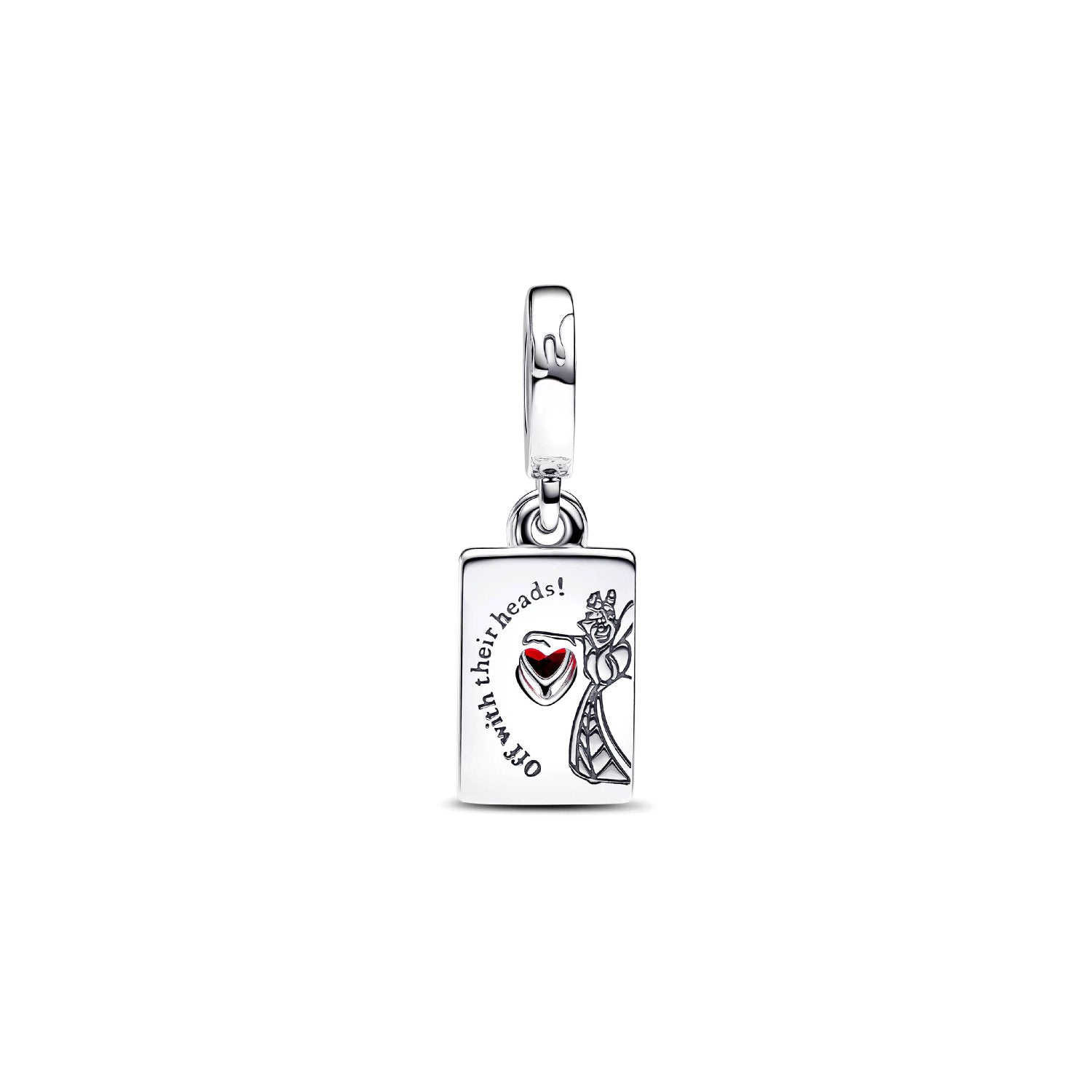 Pandora - Disney Villains, Pendente Regina di Cuori Argento