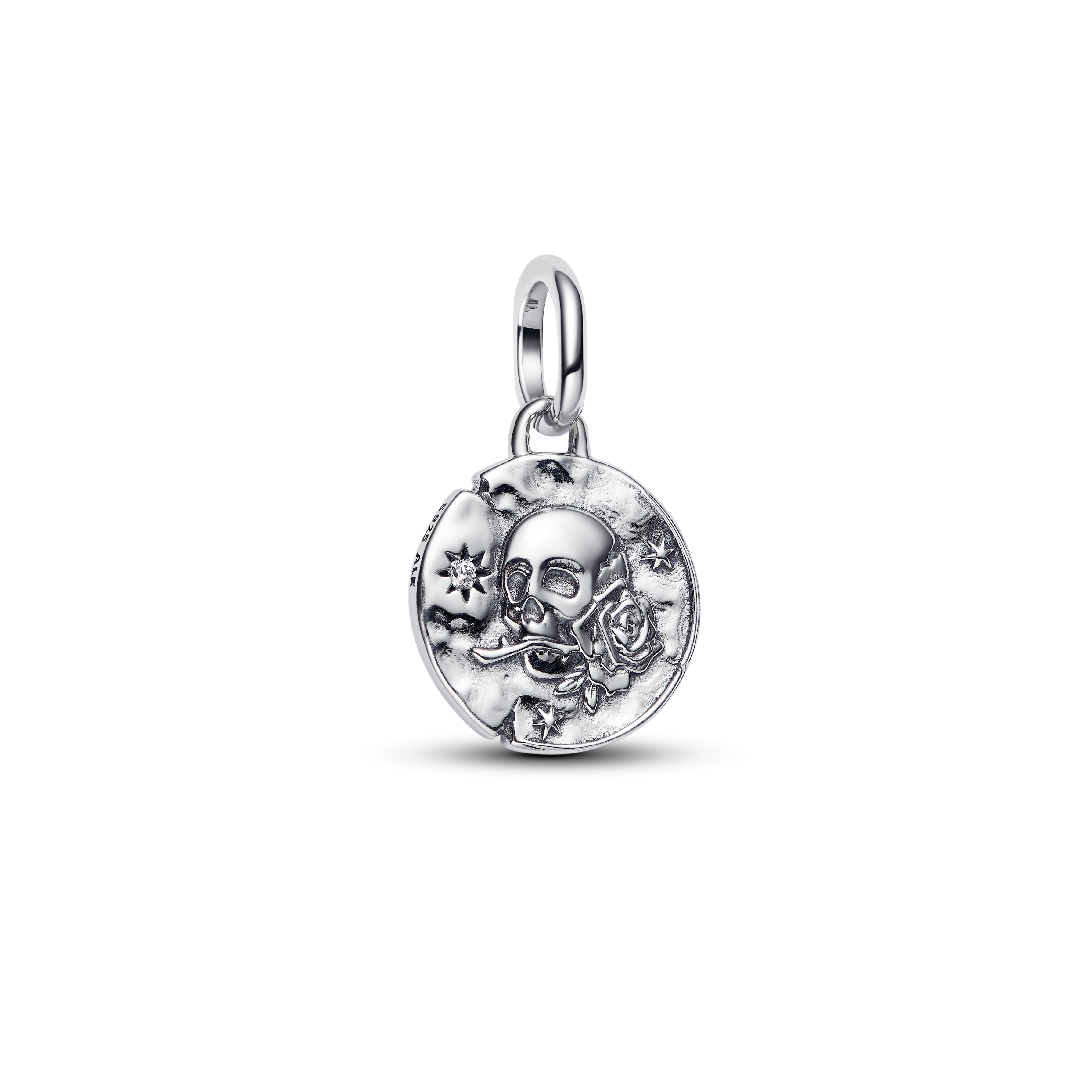 Pandora - Charm Medallion Teschio "Carpe Diem"