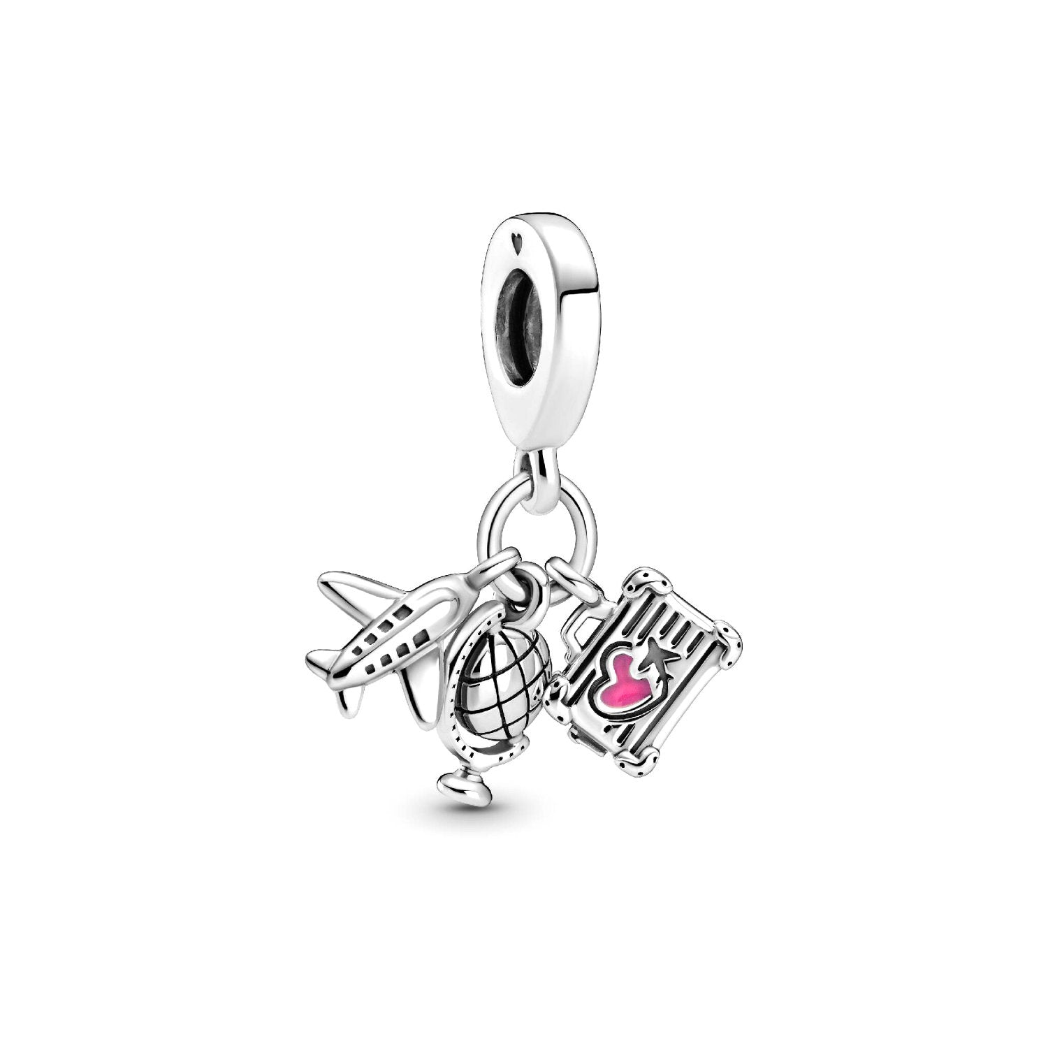 Pandora - Charm pendente Passione Viaggio Argento